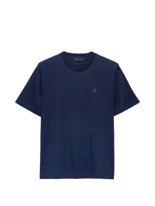 embroidered-logo T-shirt