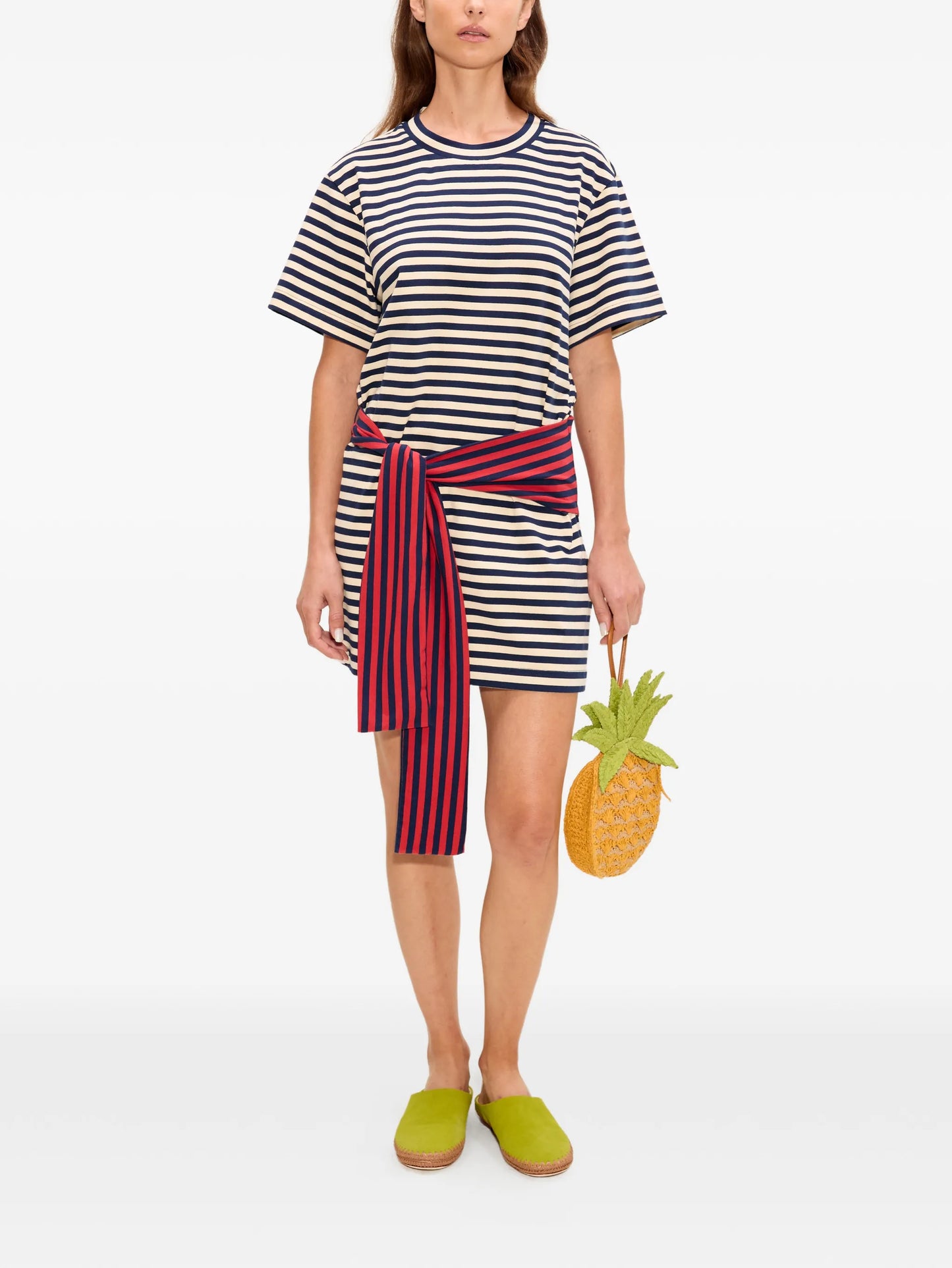 Lottie striped T-shirt dress