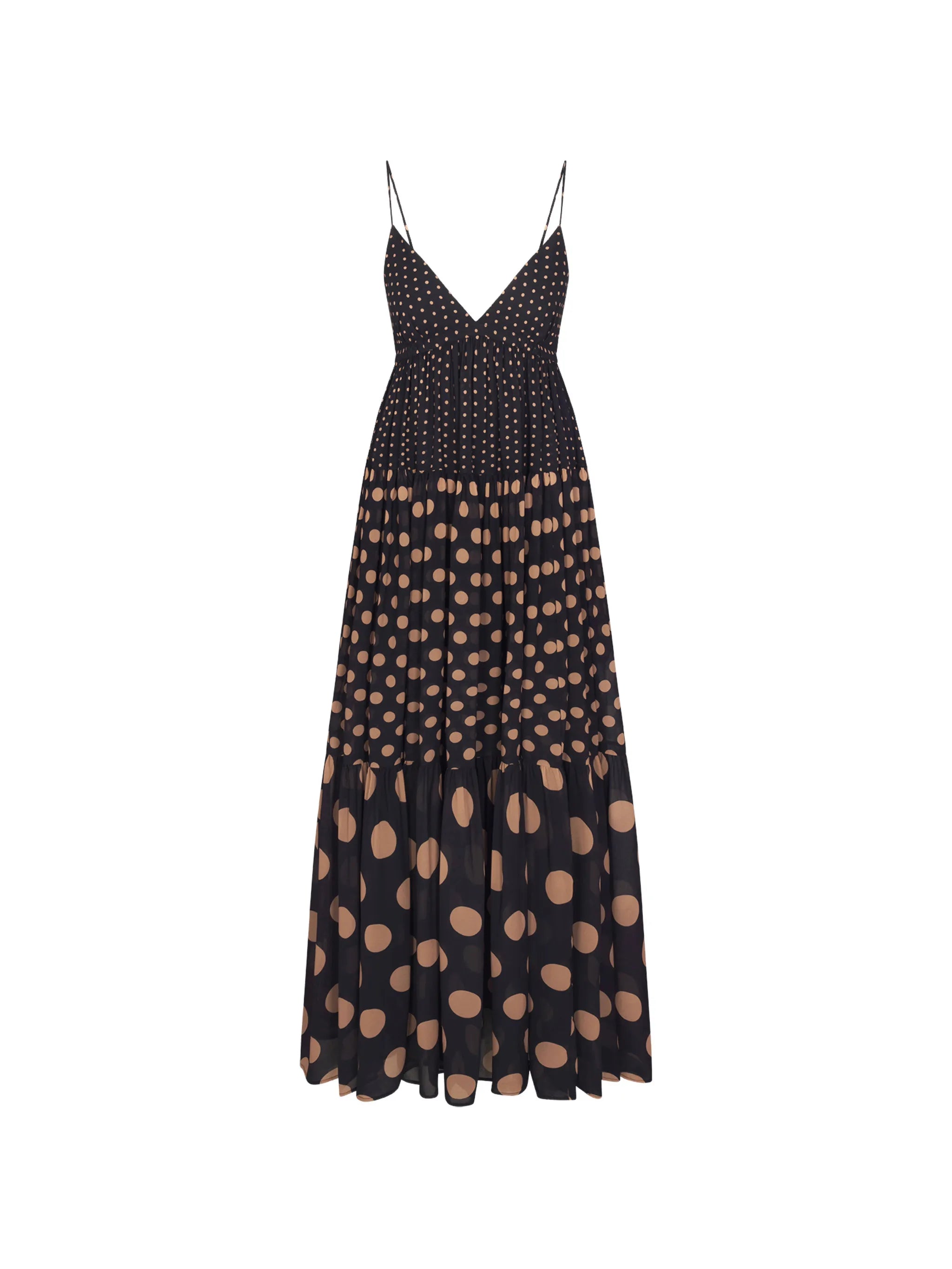Romi chiffon maxi dress