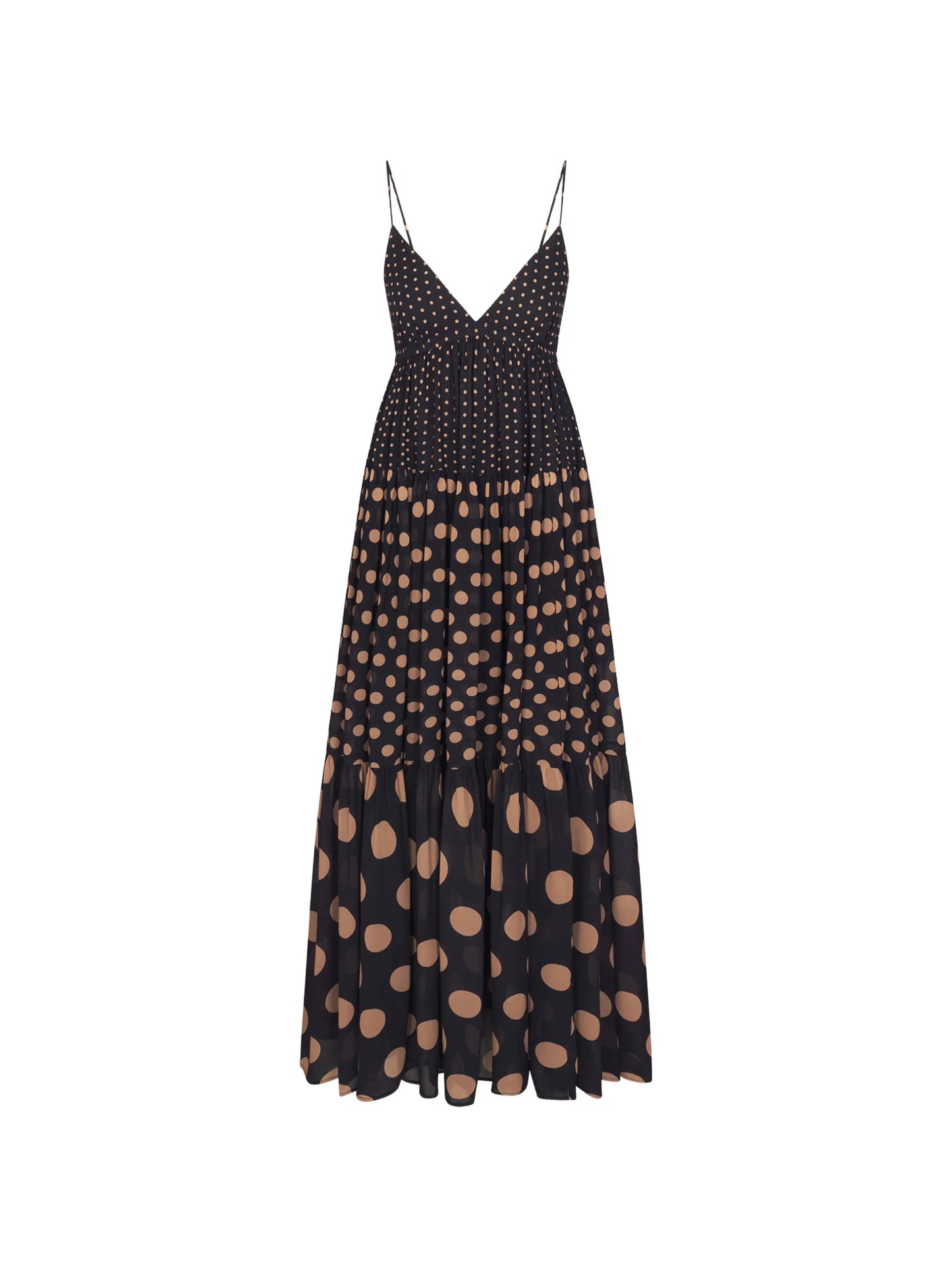 Romi chiffon maxi dress