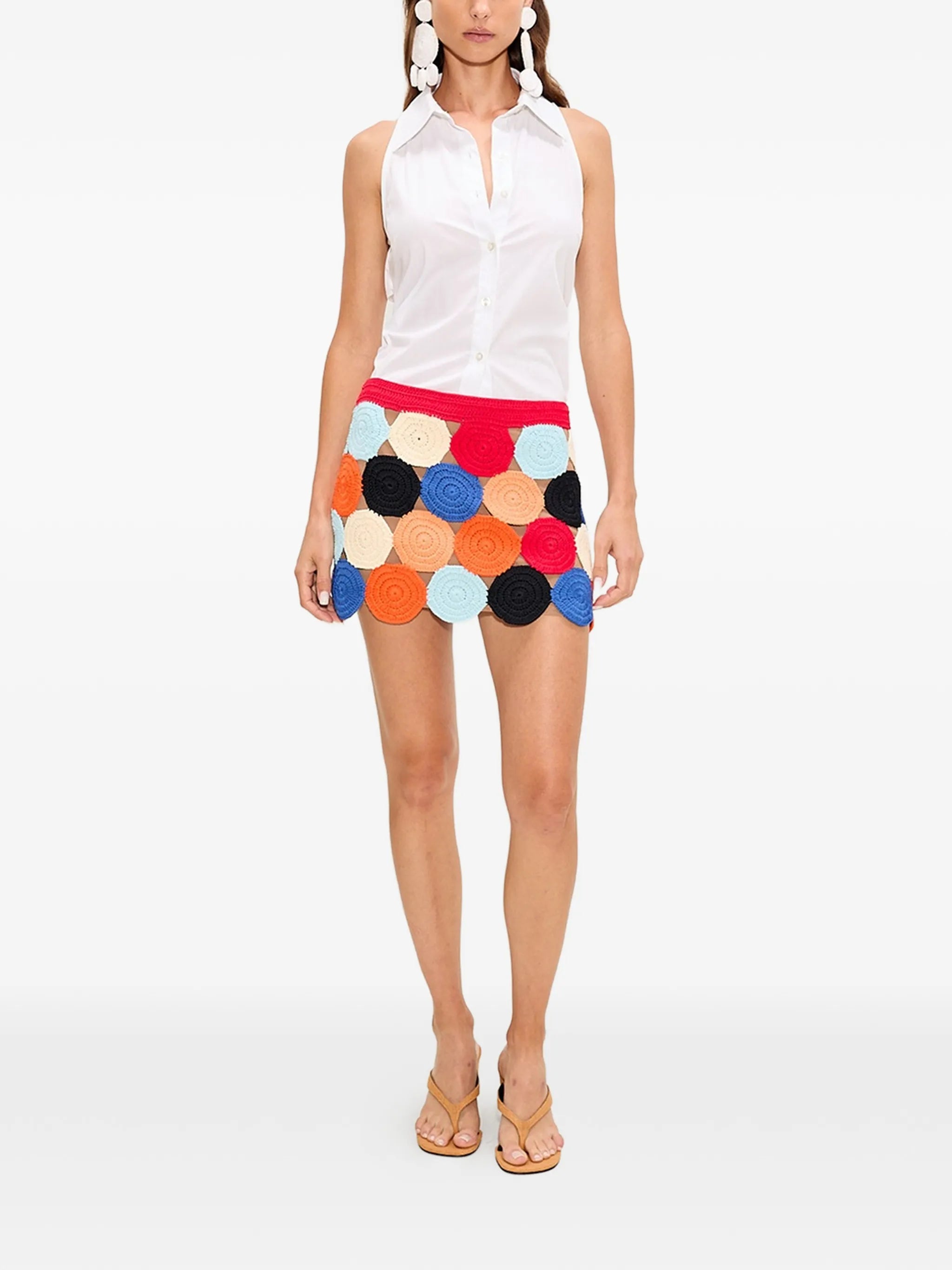 beep beep mini skirt