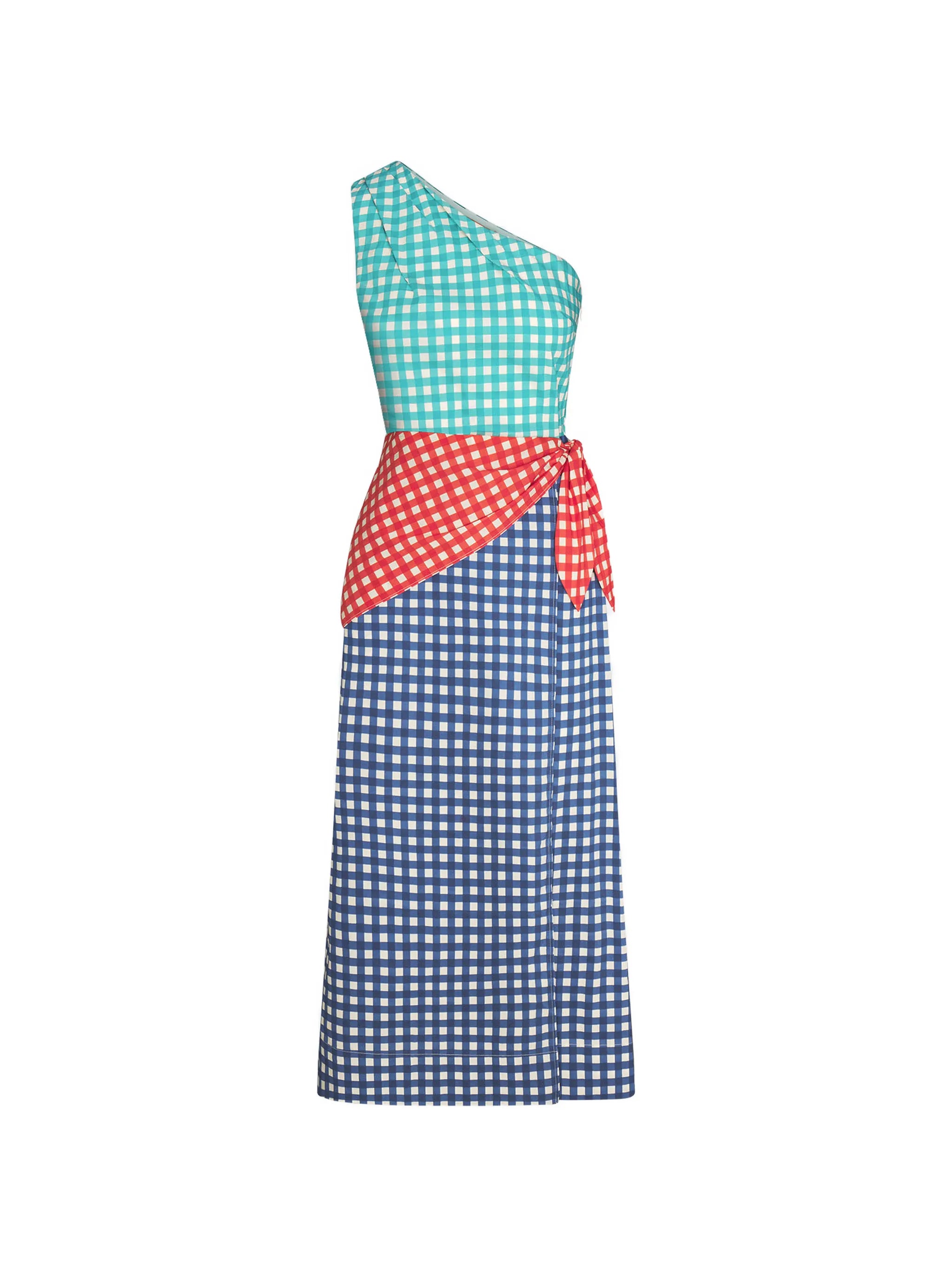 Belem poplin midi dress