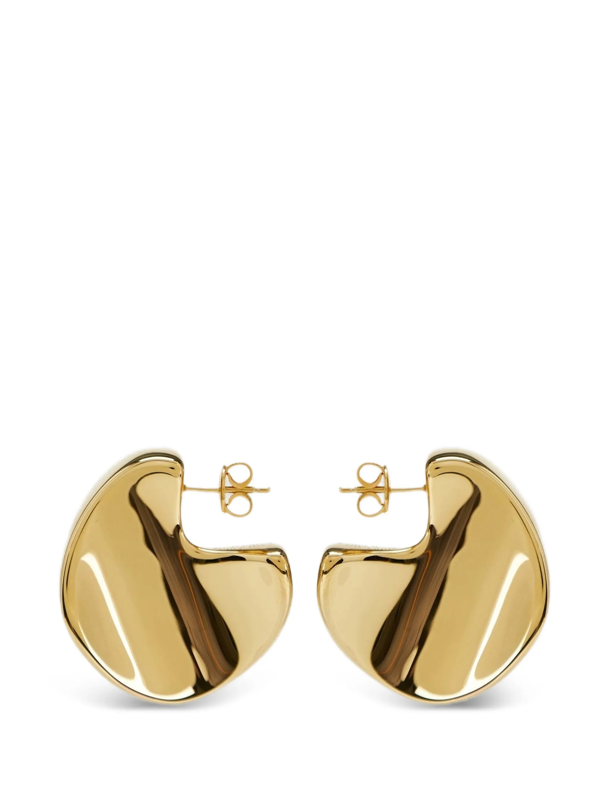 geometric-design earrings