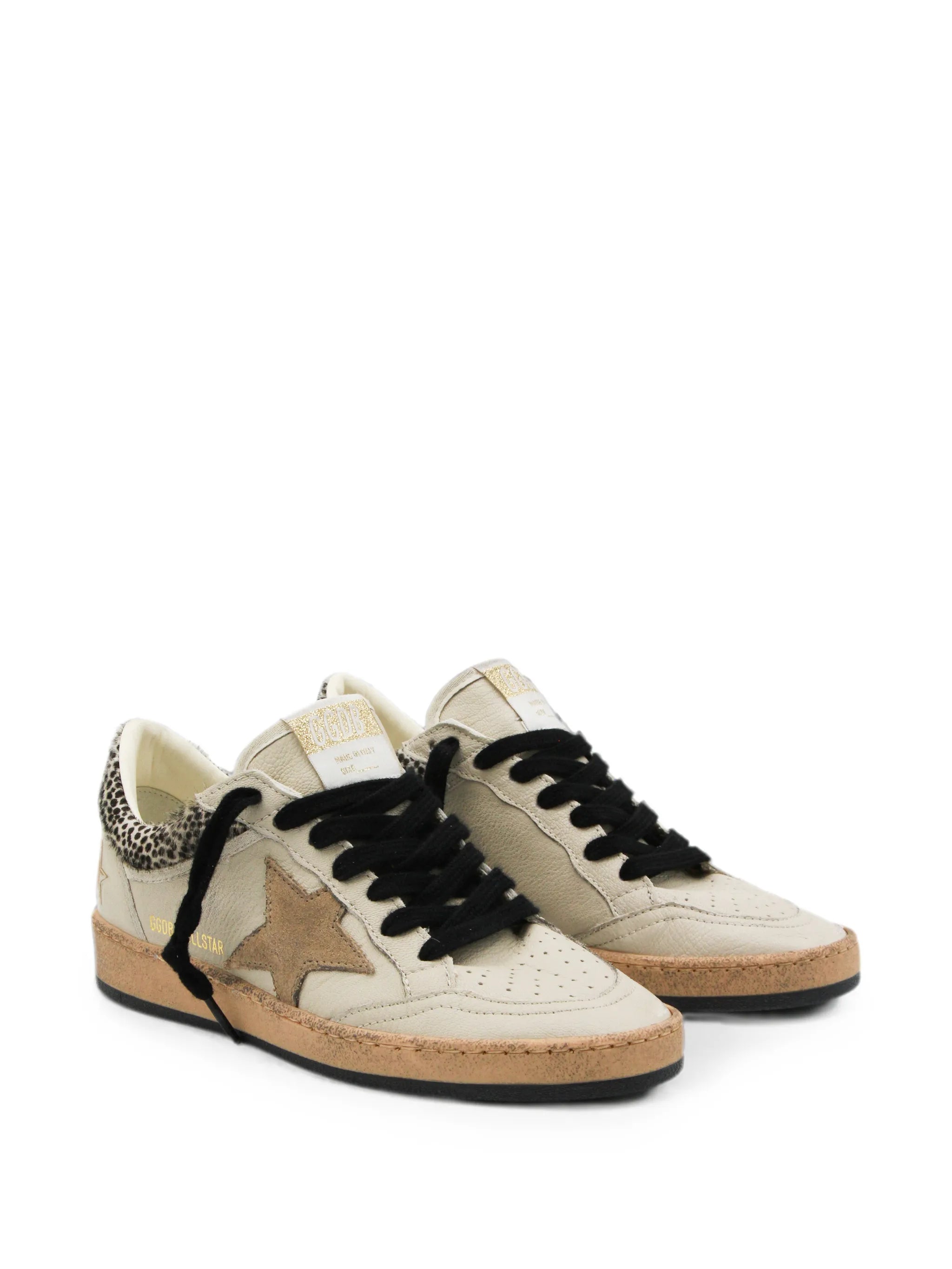 Ball Star leopard-print sneakers