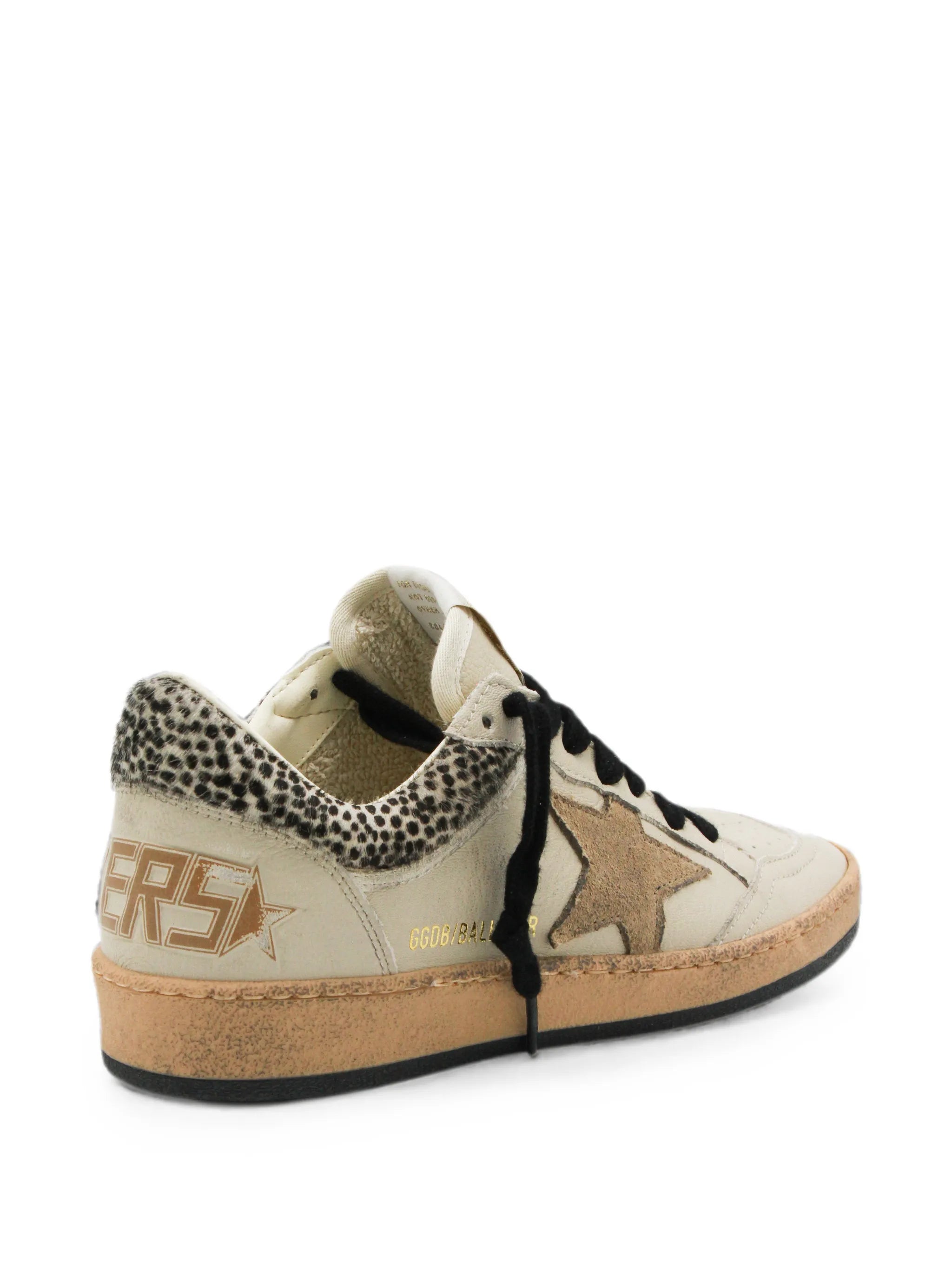 Ball Star leopard-print sneakers