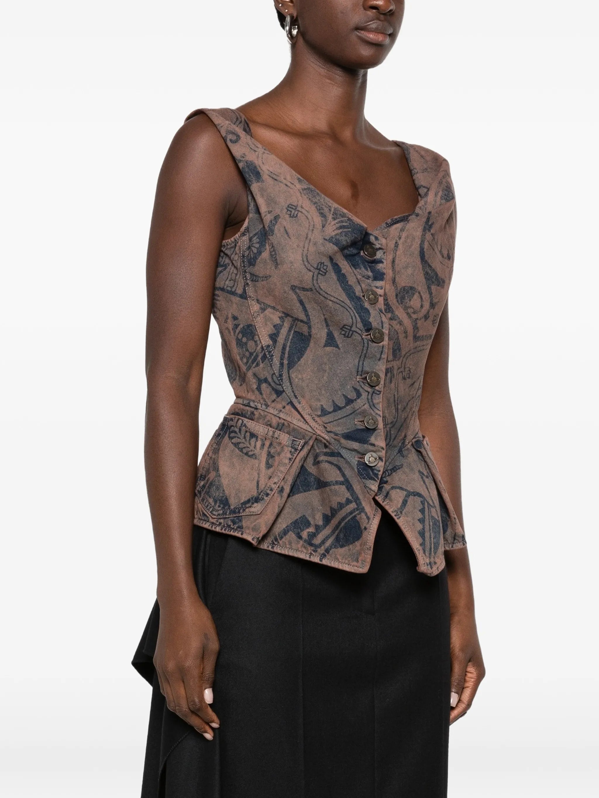 Monday Bizarre-print top