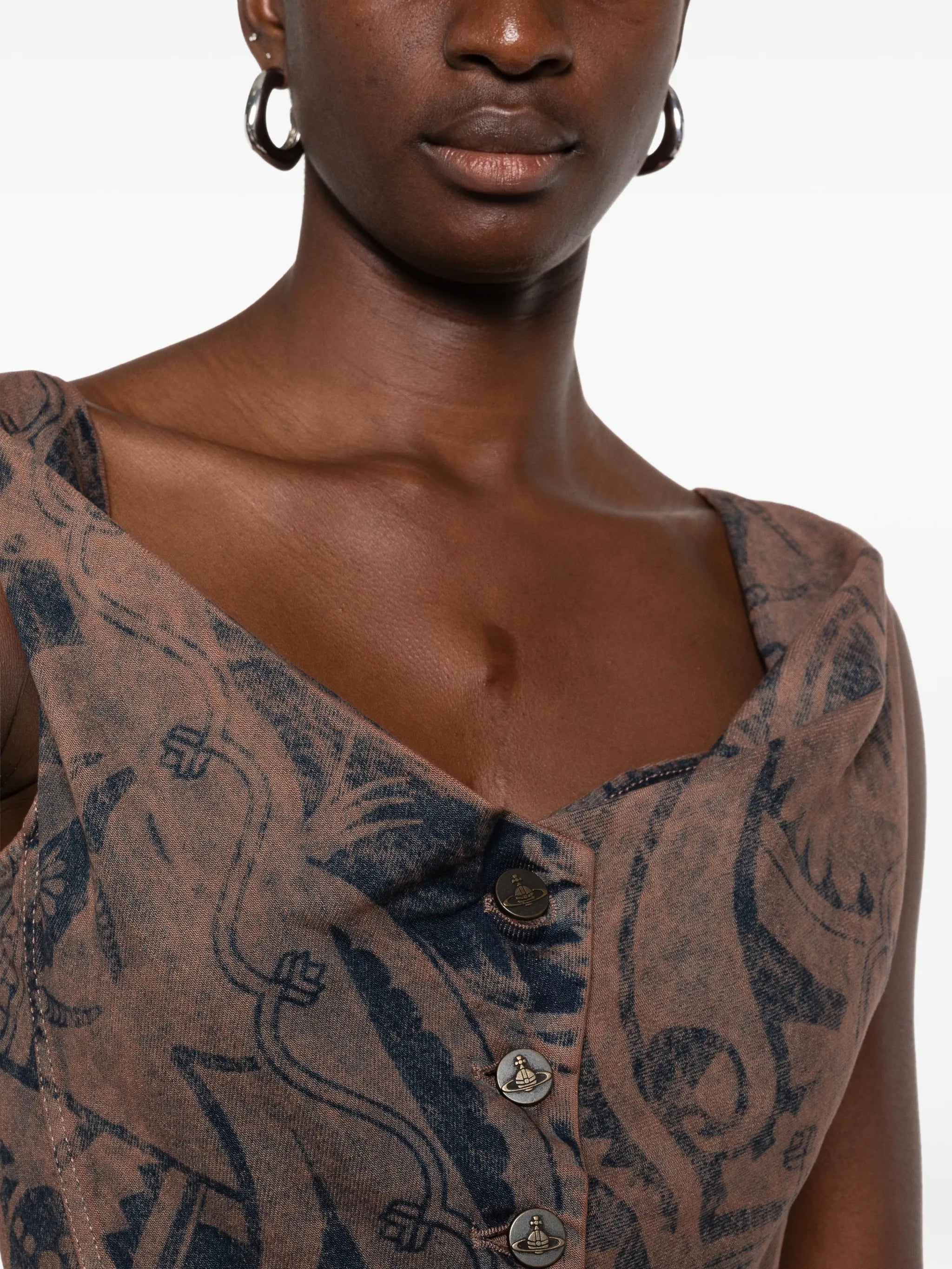 Monday Bizarre-print top