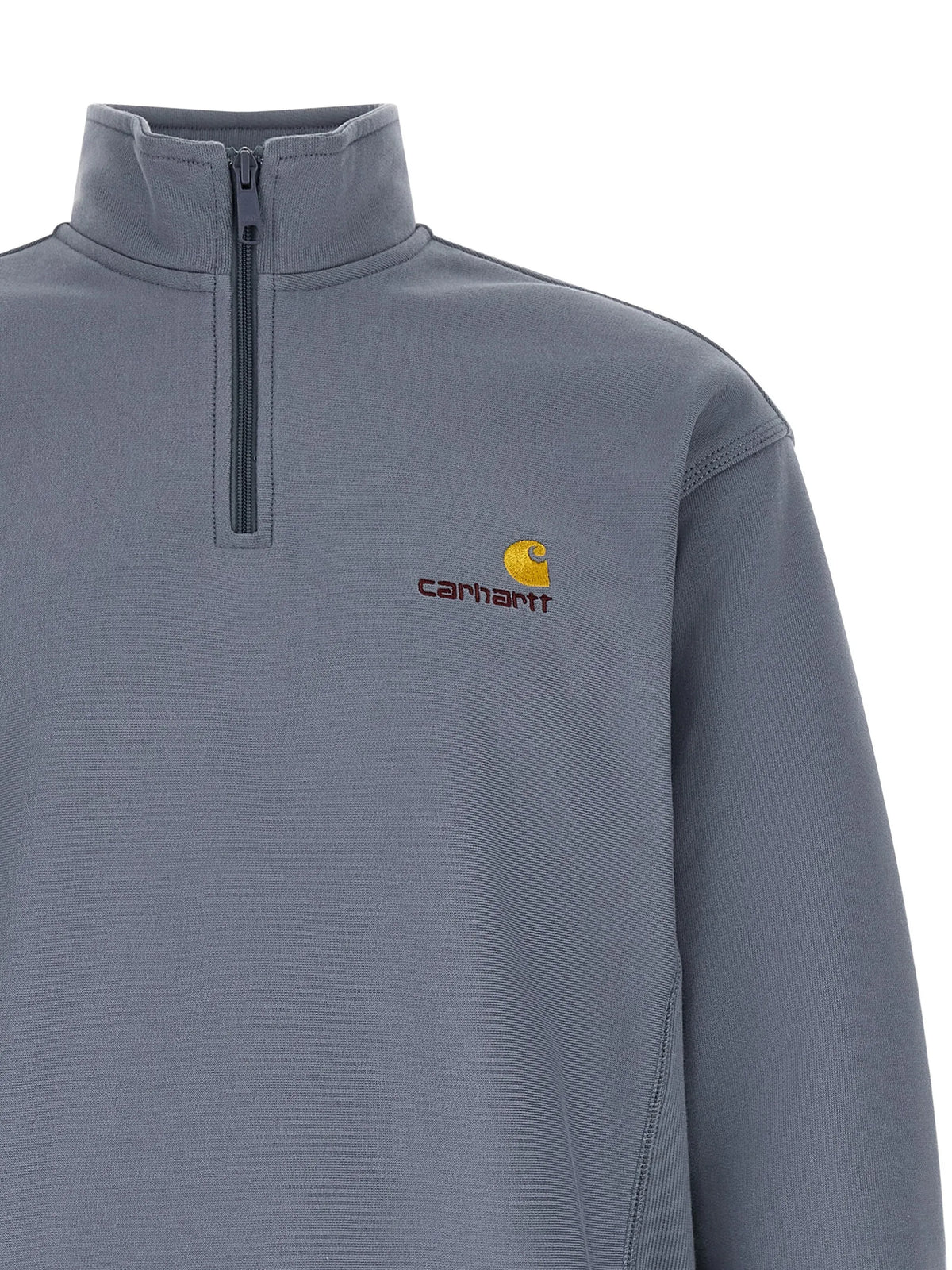 half zip American Script sweatshirt