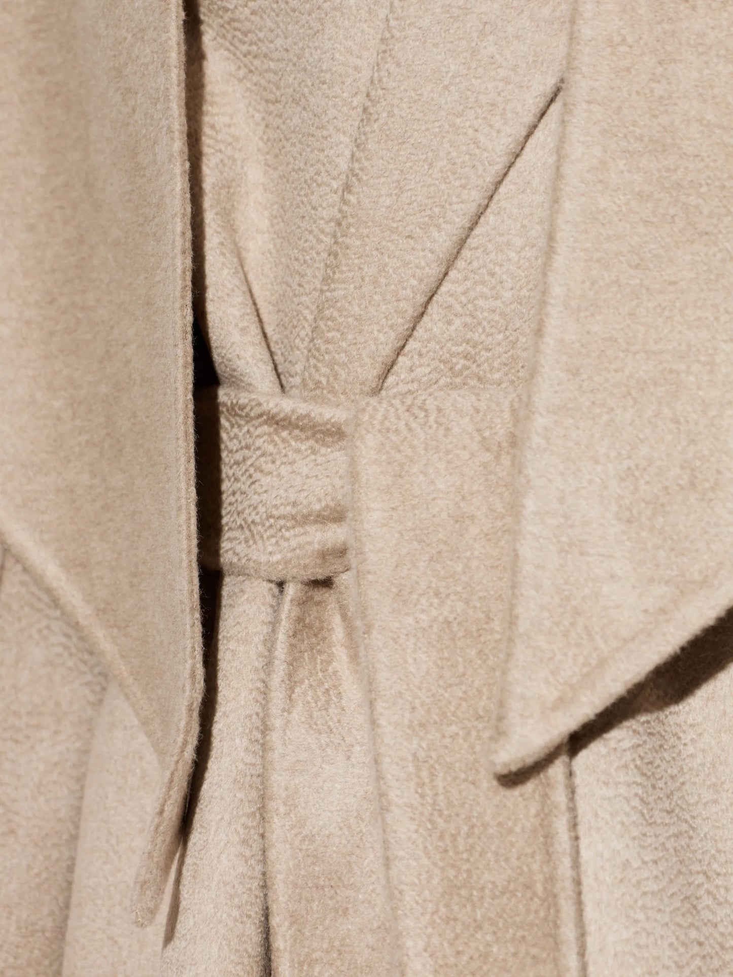 Detto belted shawl-collar coat