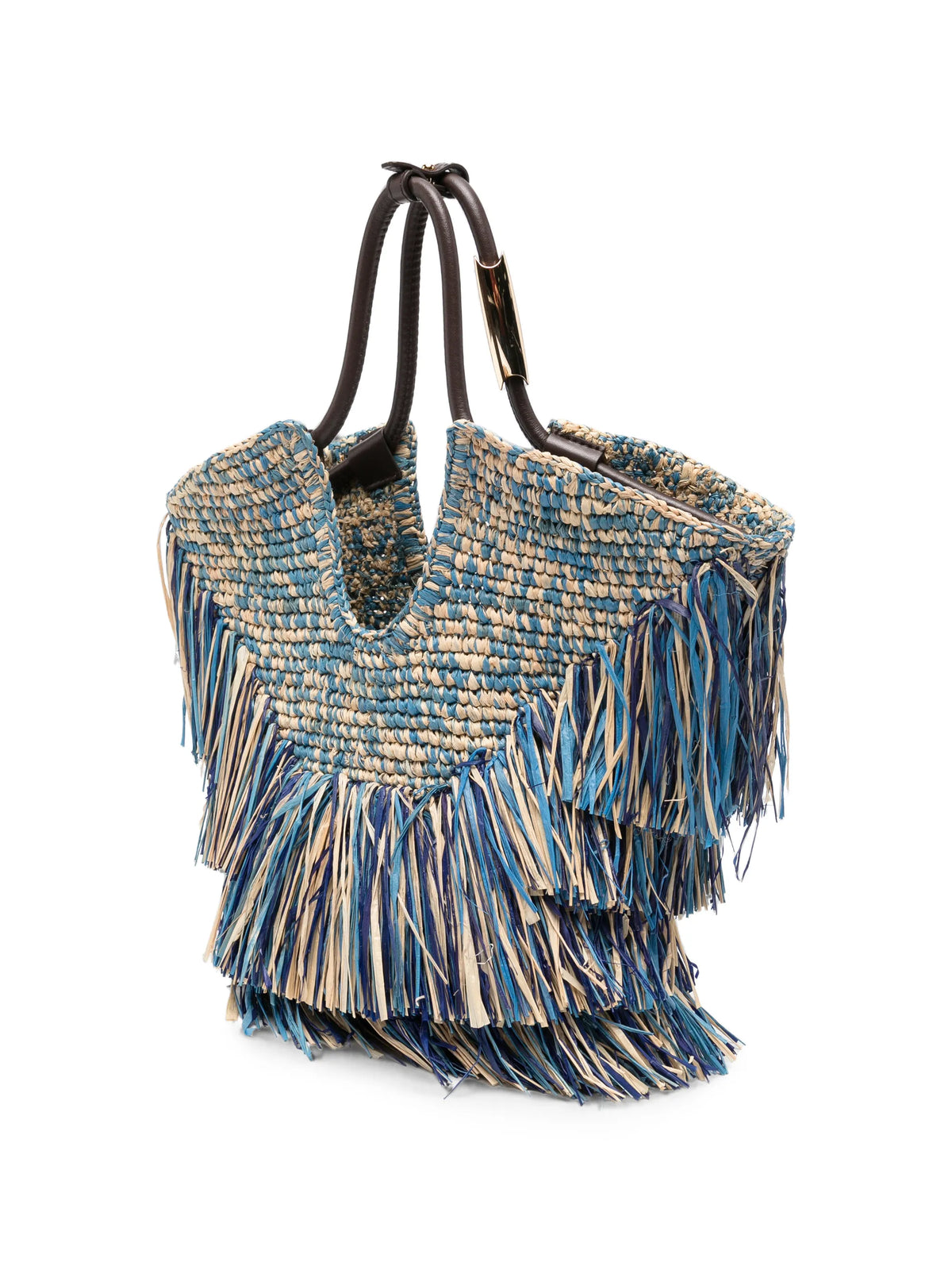 Goldentime small fringe tote