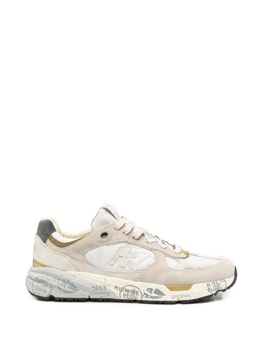 Mase suede-panelled sneakers