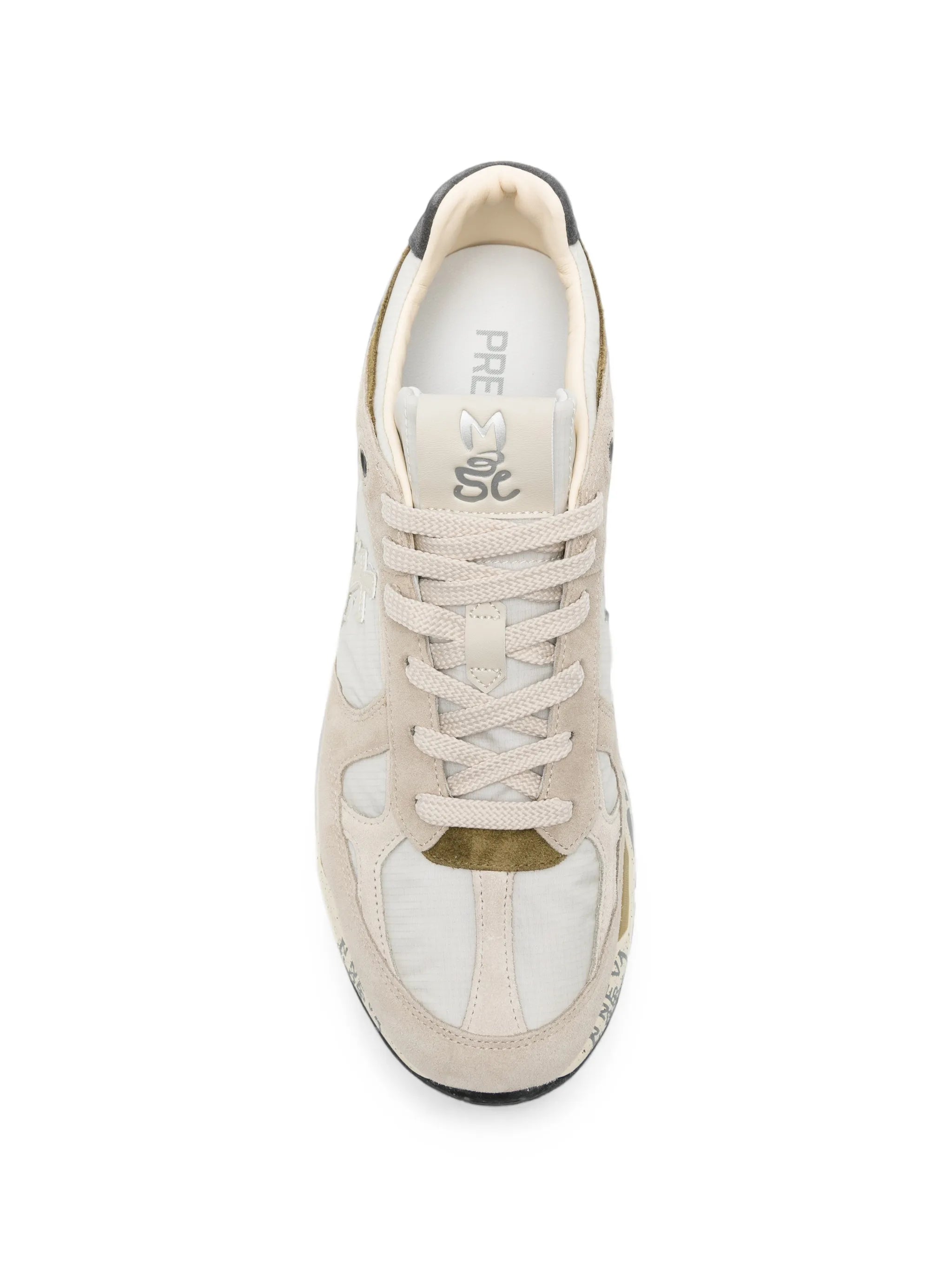 Mase suede-panelled sneakers