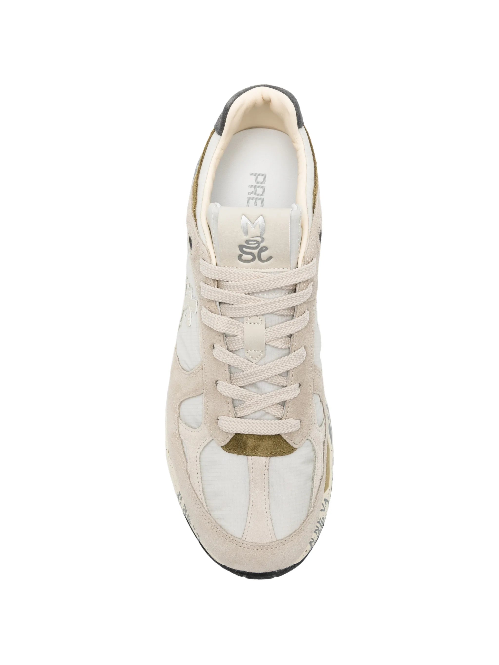 Mase suede-panelled sneakers