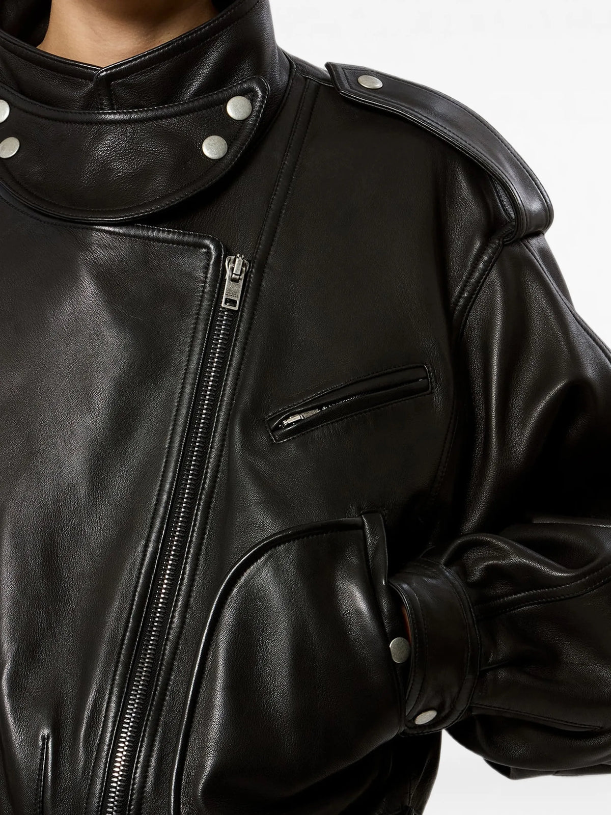 Farza lambskin leather jacket