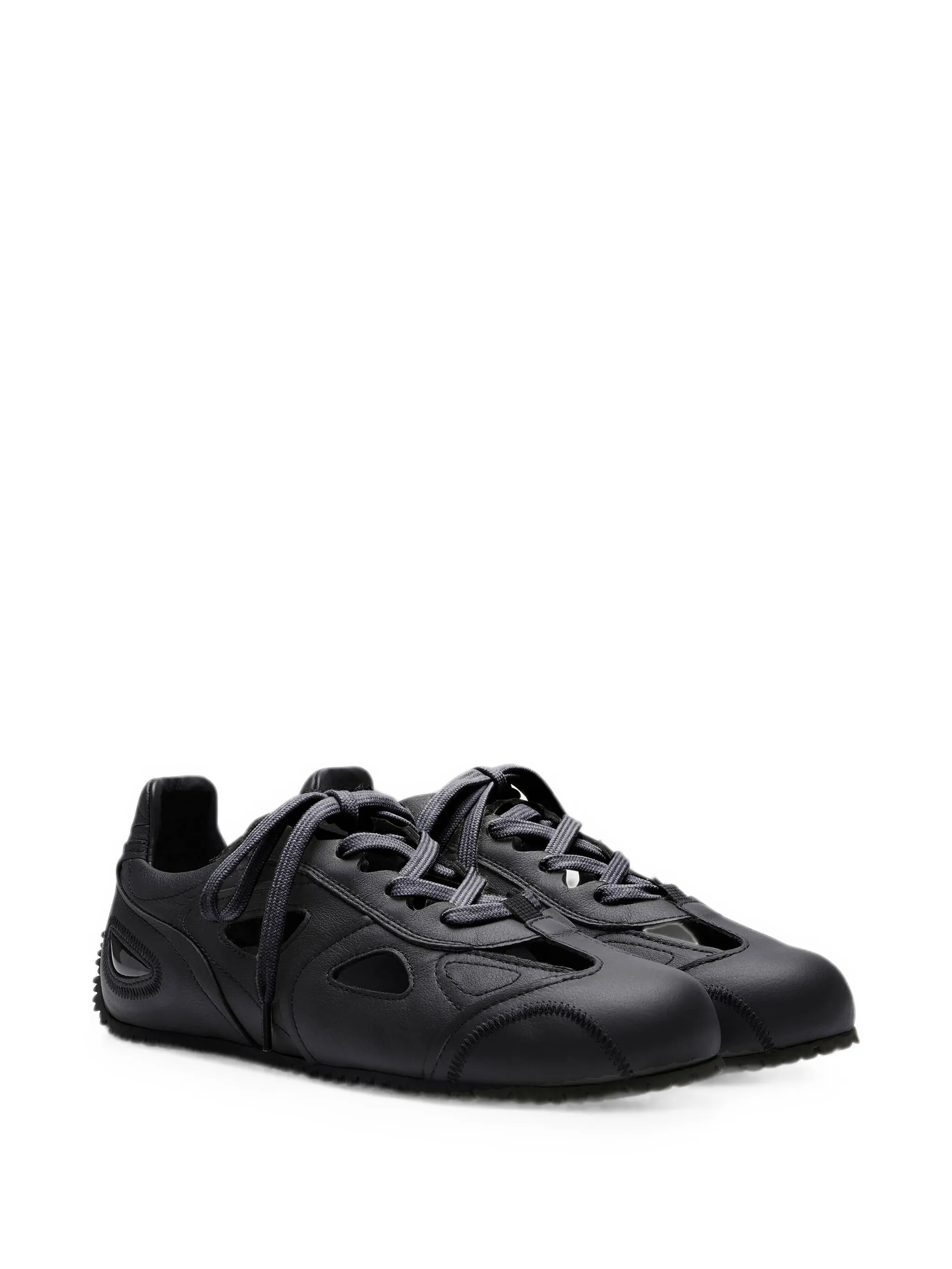 Slow Ballet cut-out leather sneakers
