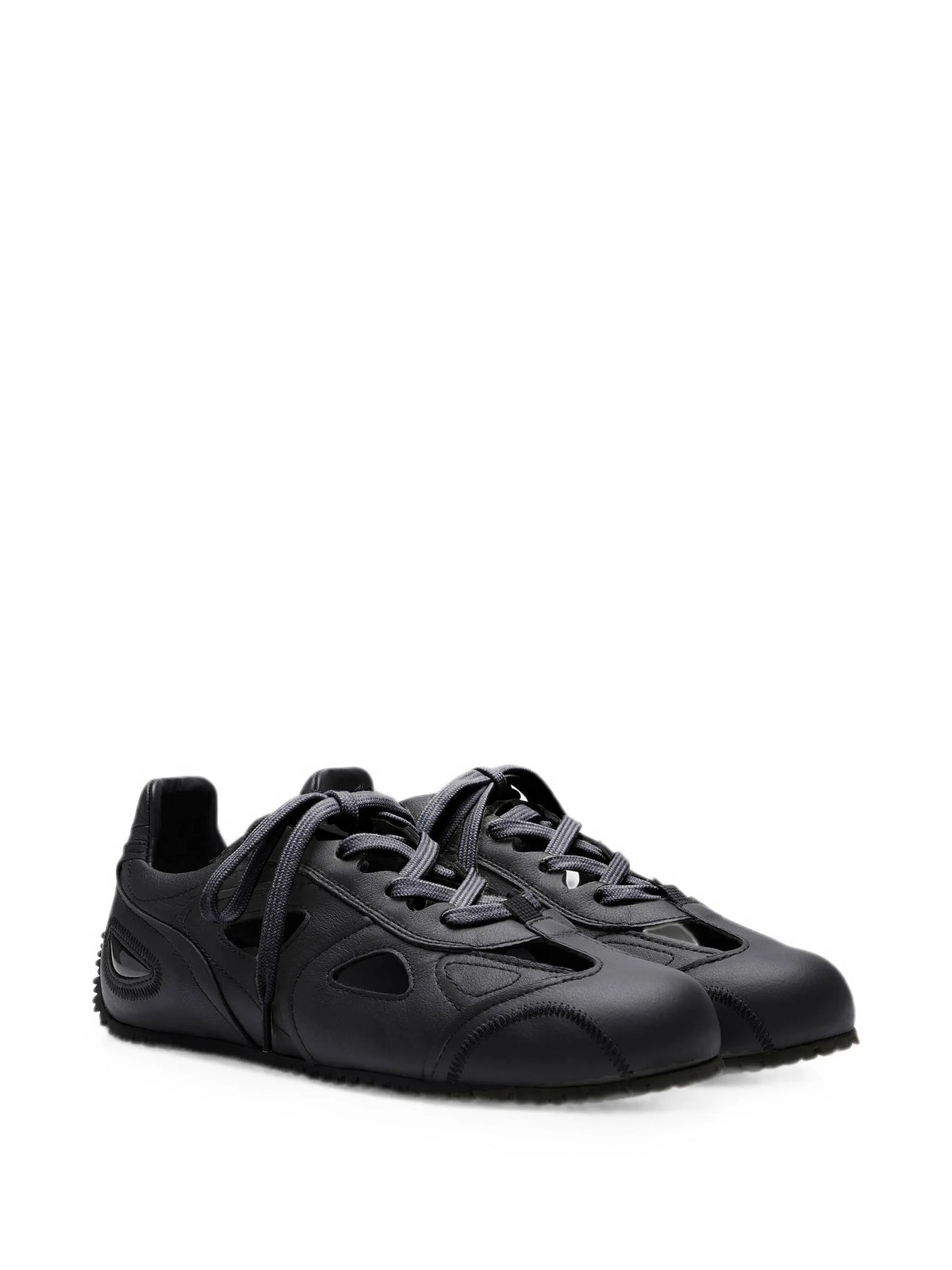 Slow Ballet cut-out leather sneakers