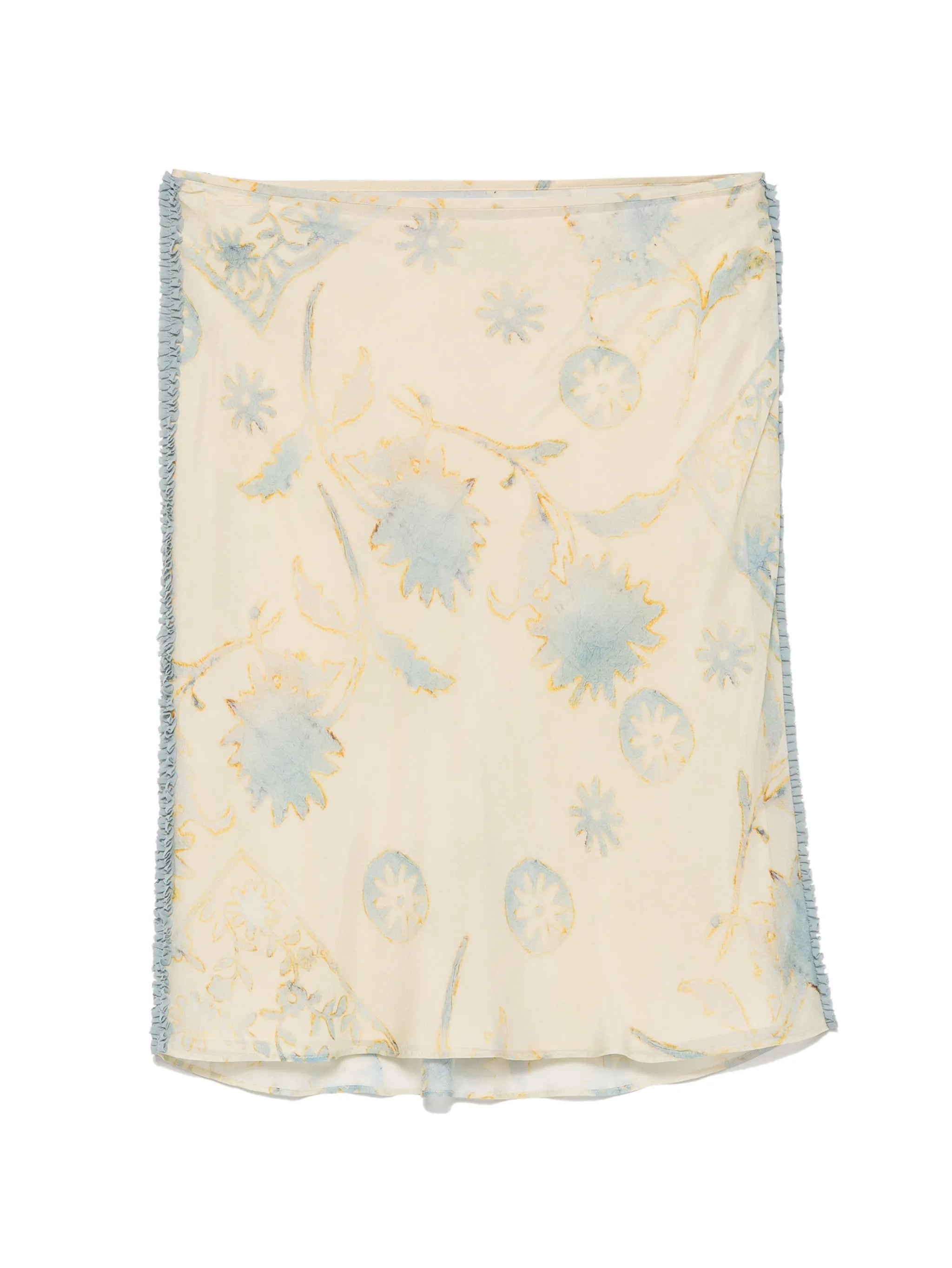 Cecile floral-print mini skirt