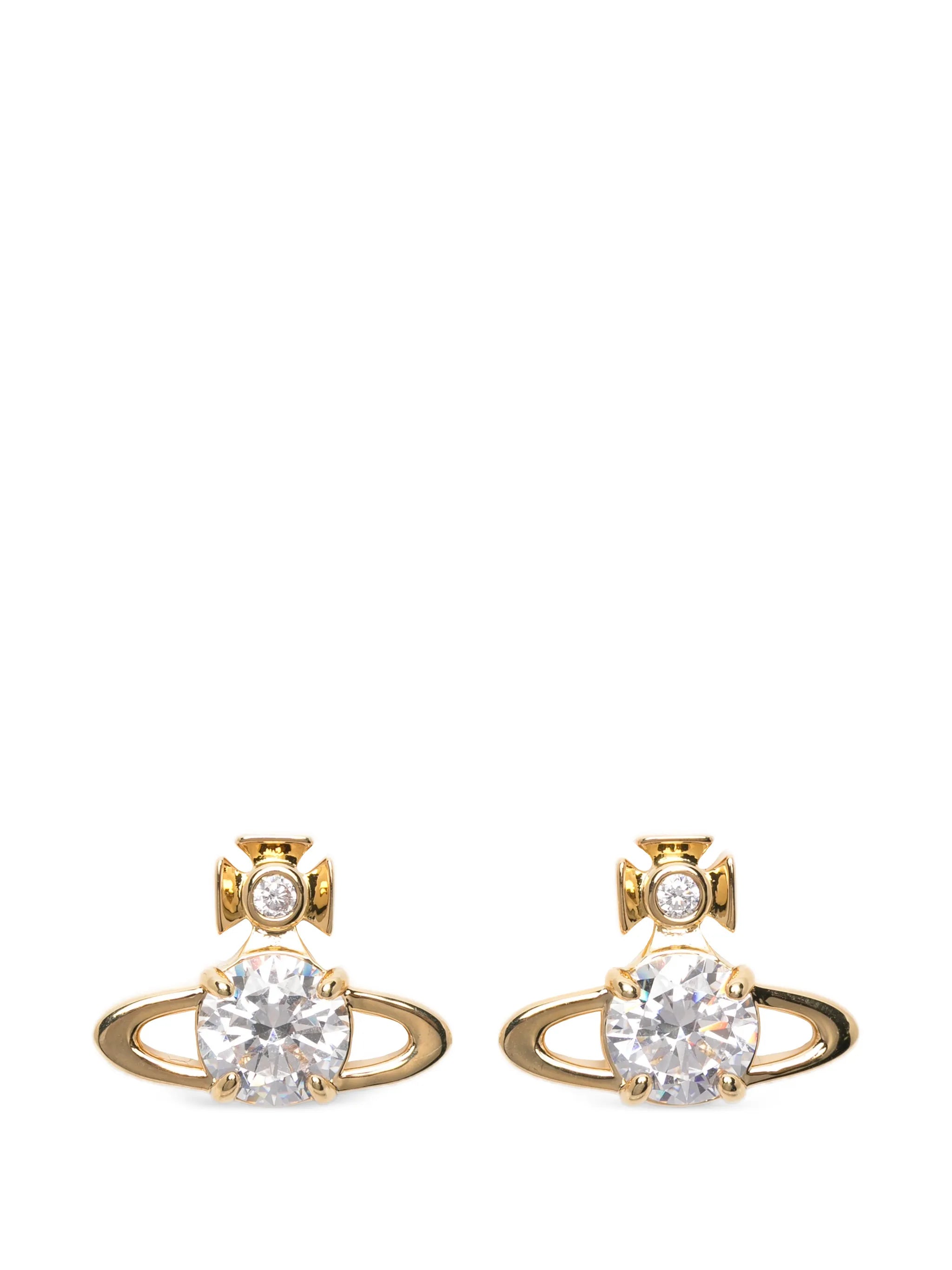 Reina crystal-embellished earrings