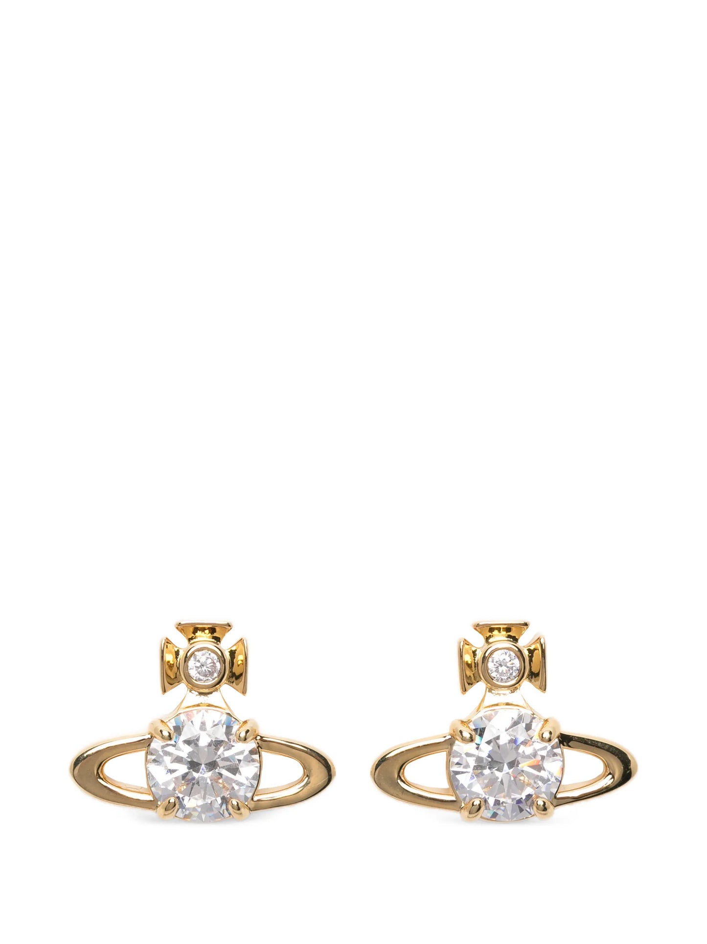 Reina crystal-embellished earrings
