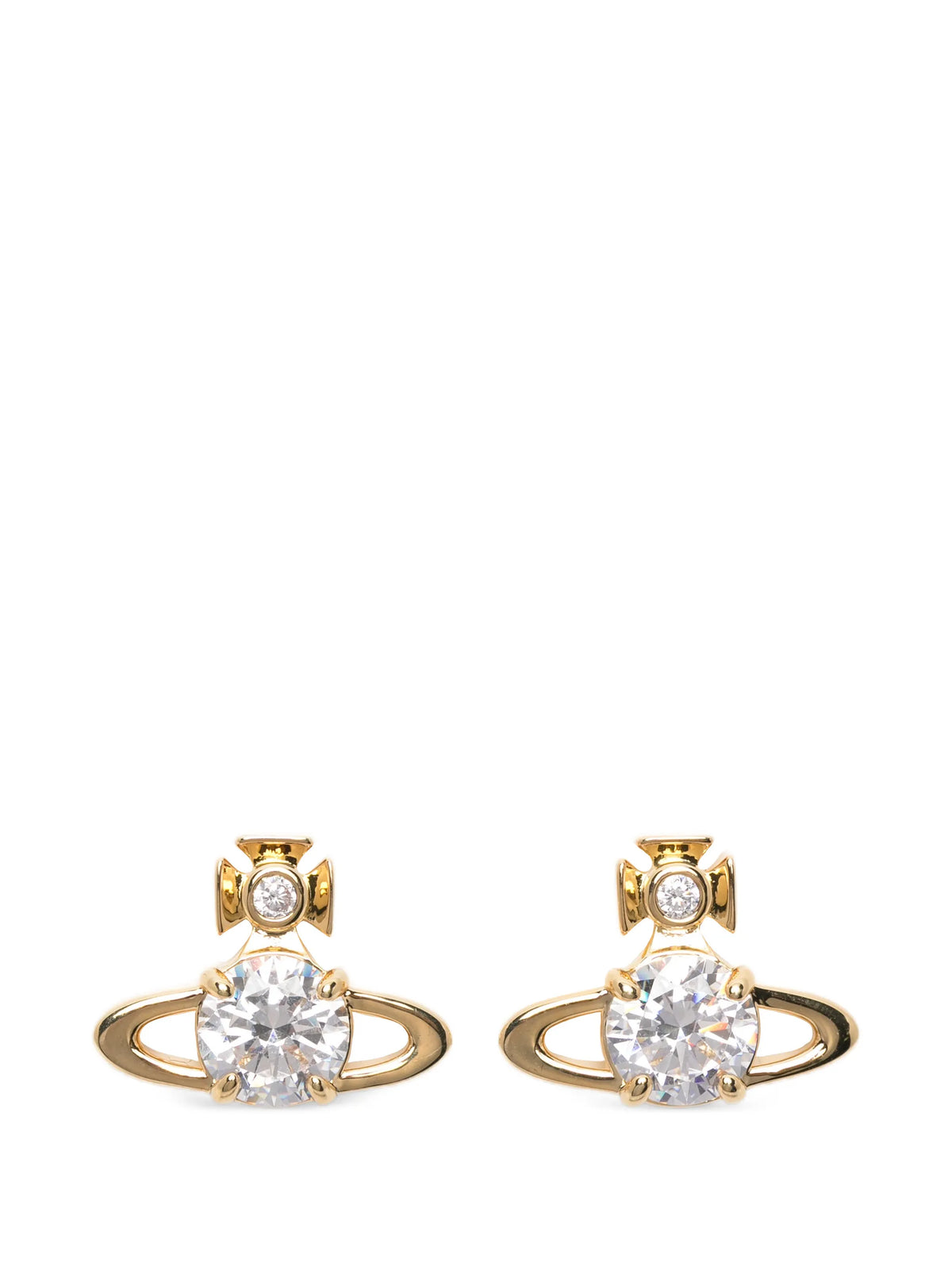 Reina crystal-embellished earrings