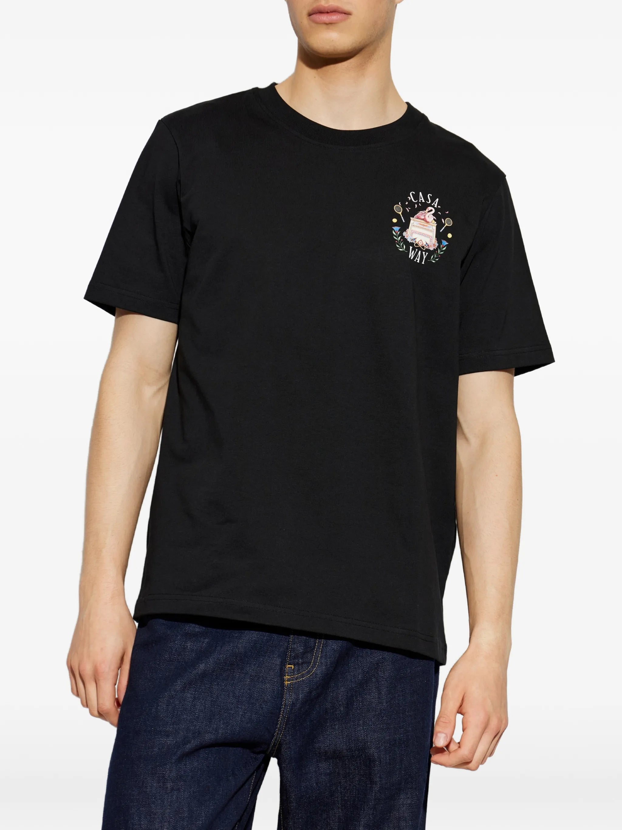 graphic-print T-shirt