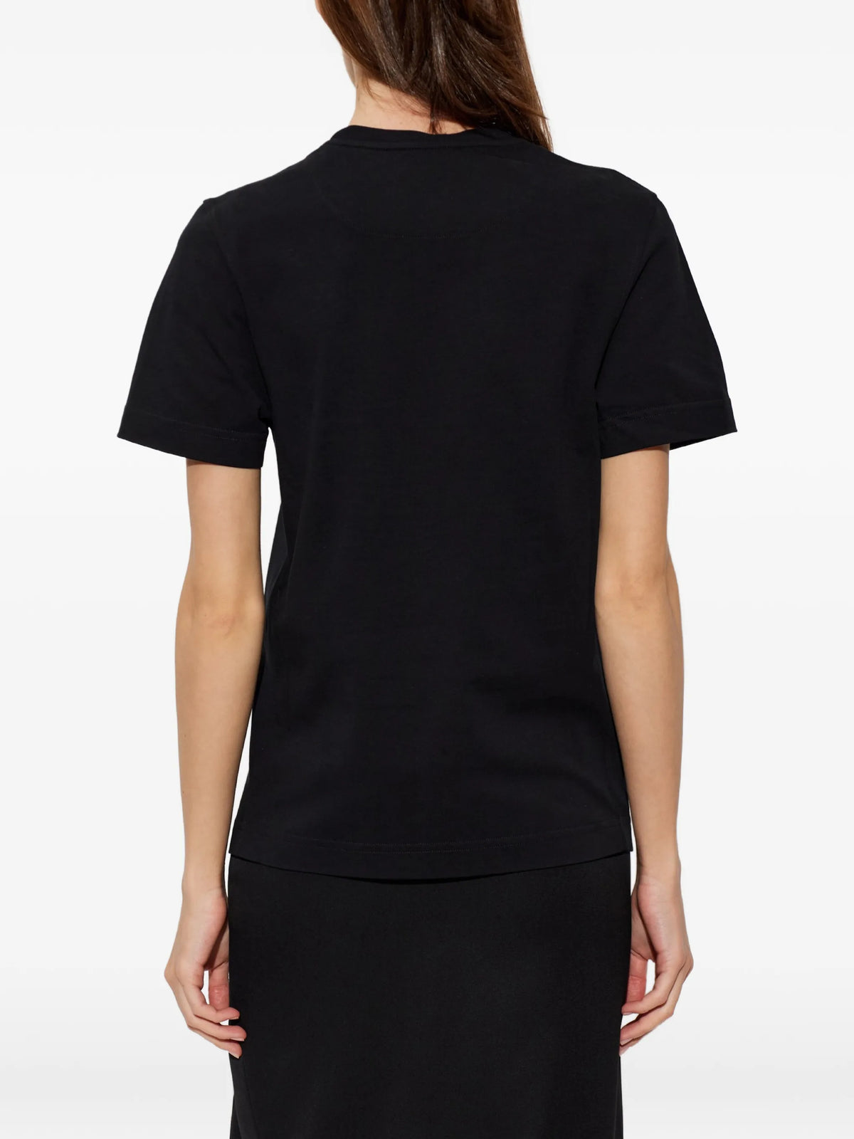 Embroidered logo patch T-shirt