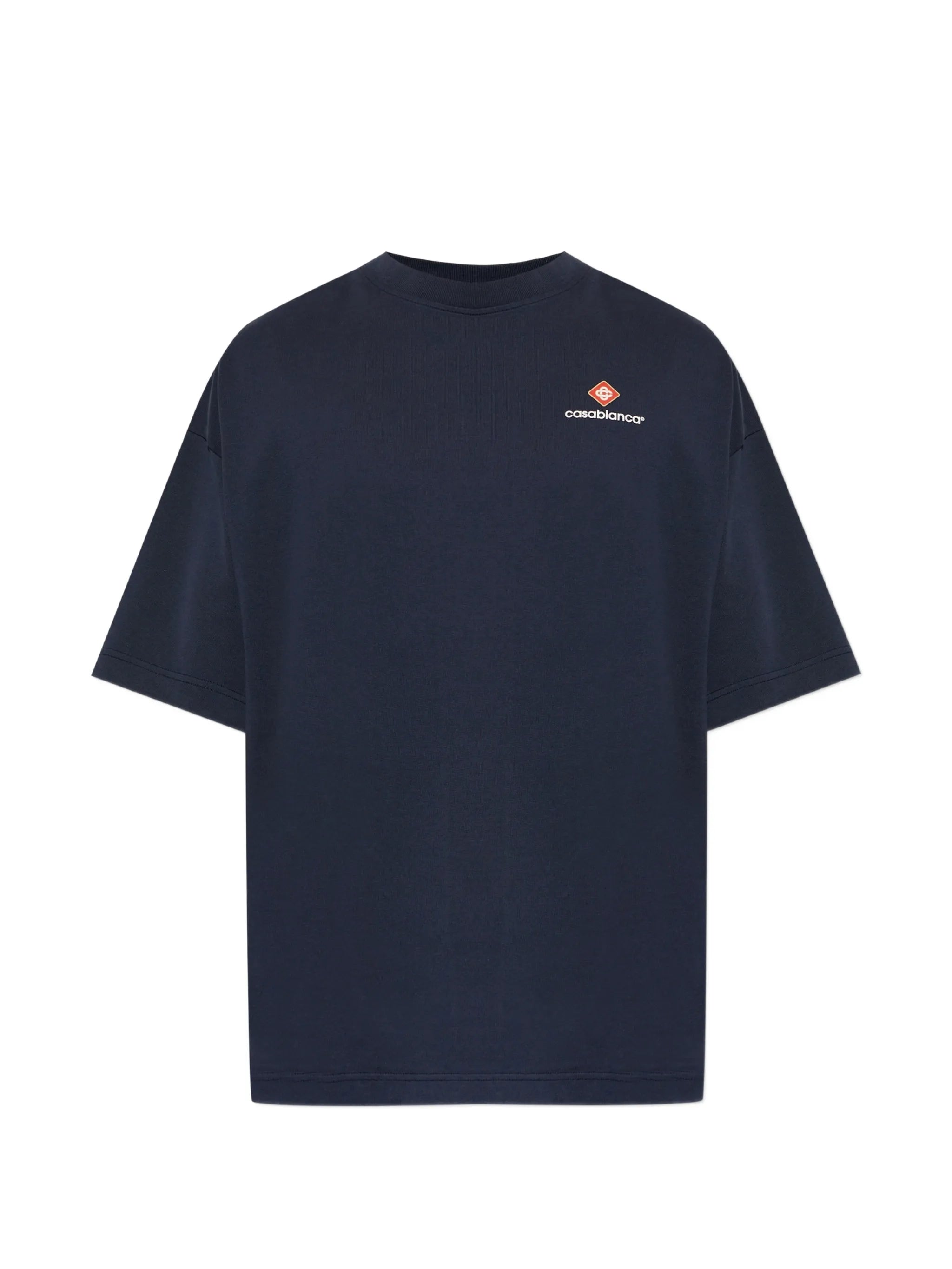 logo-print cotton T-shirt