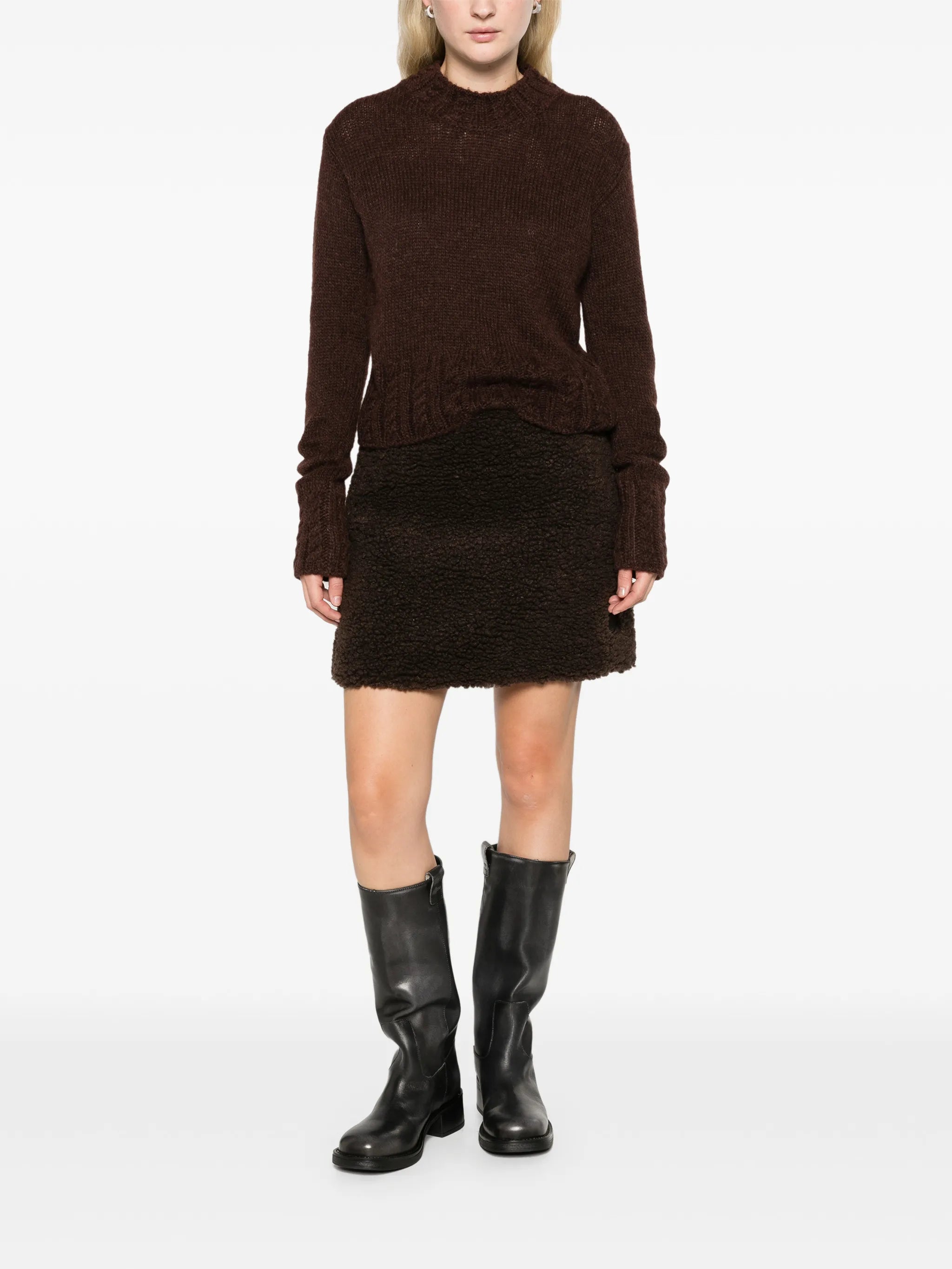 teddy mini skirt