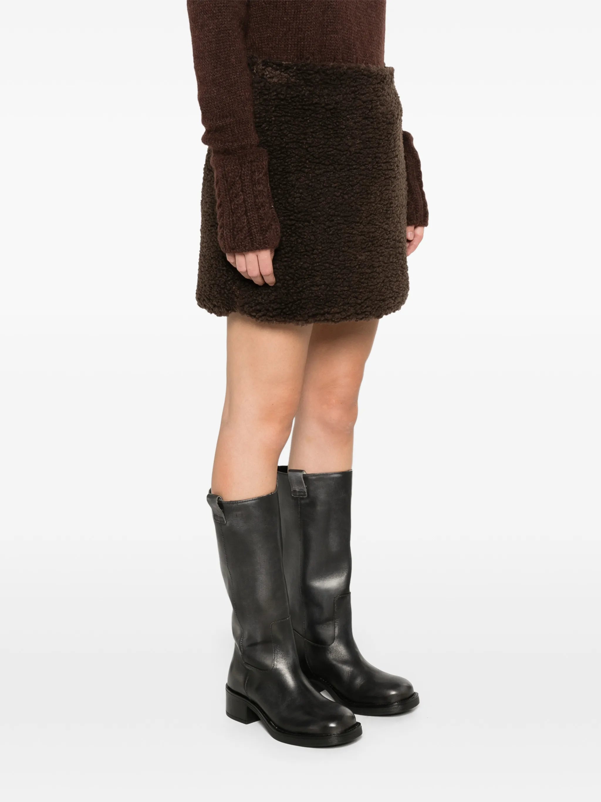 teddy mini skirt