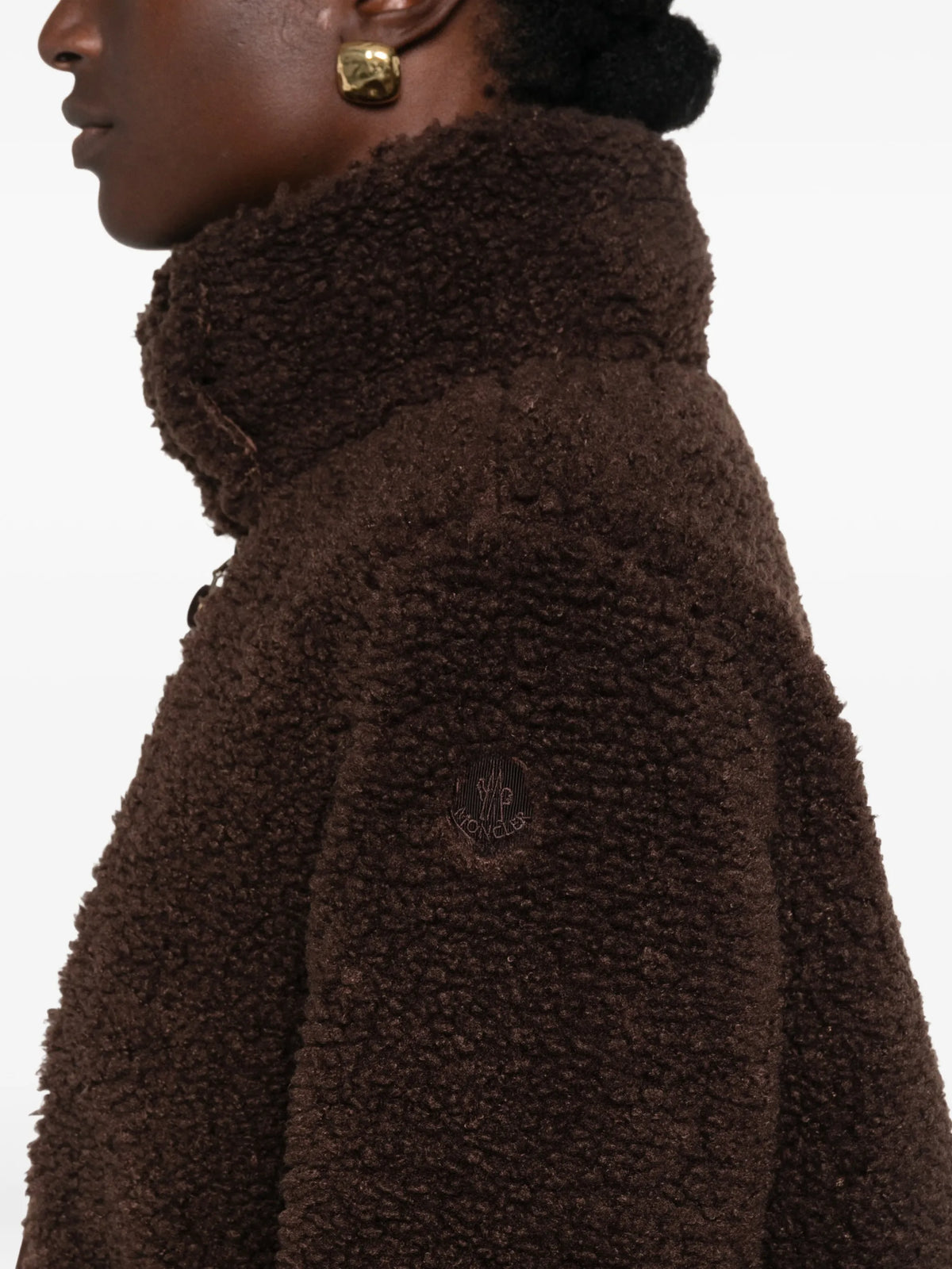 Glorieux panelled faux-shearling jacket
