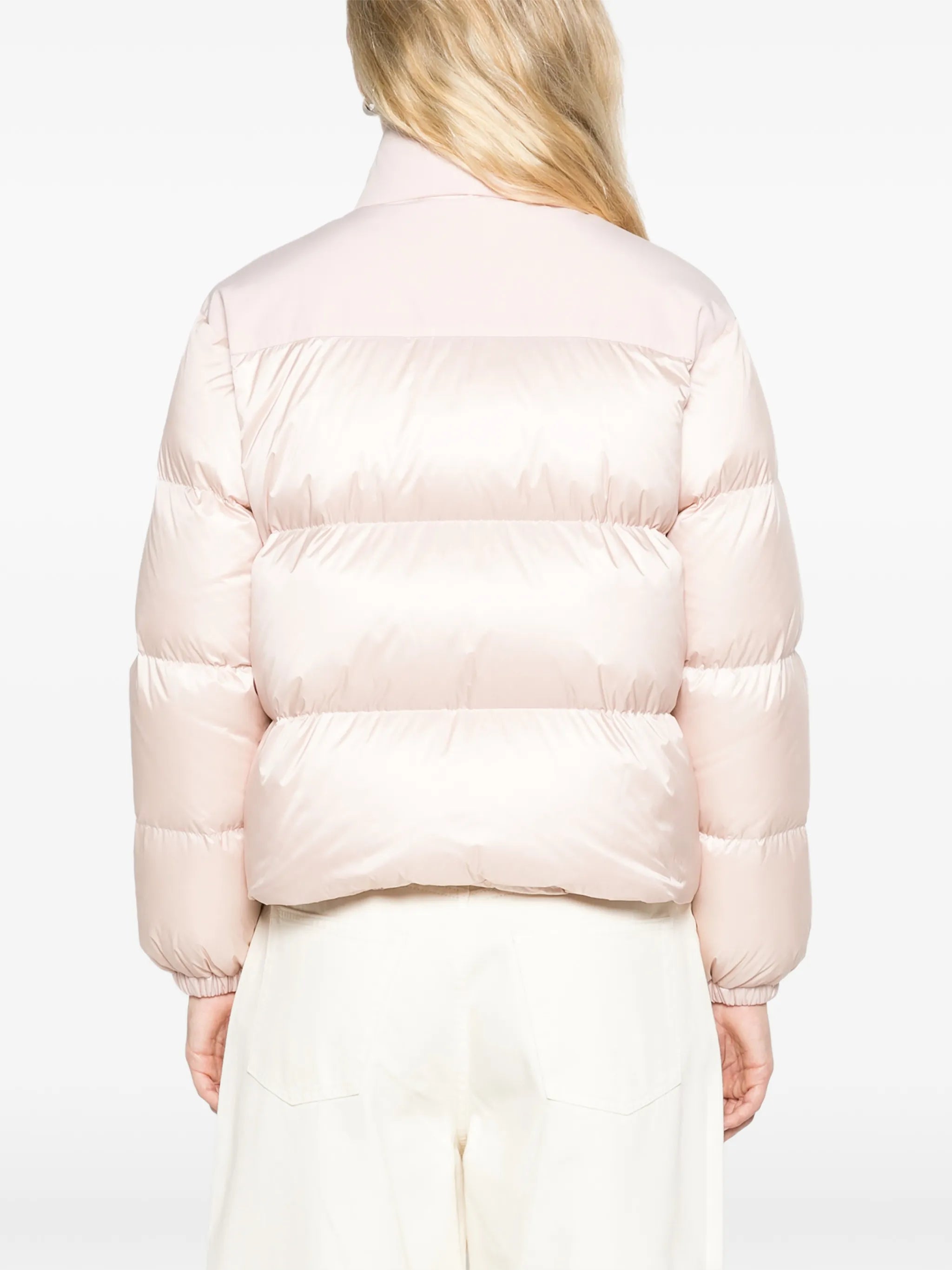 Meditation short down jacket