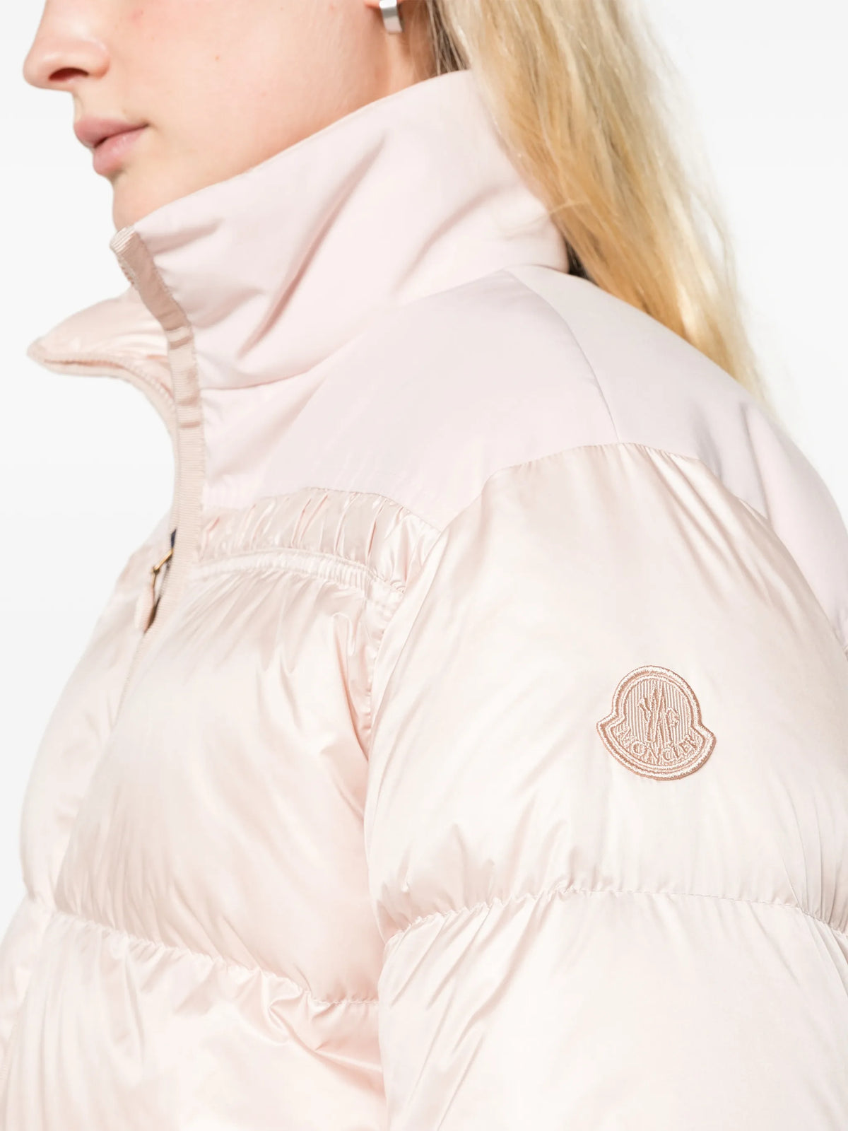 Meditation short down jacket