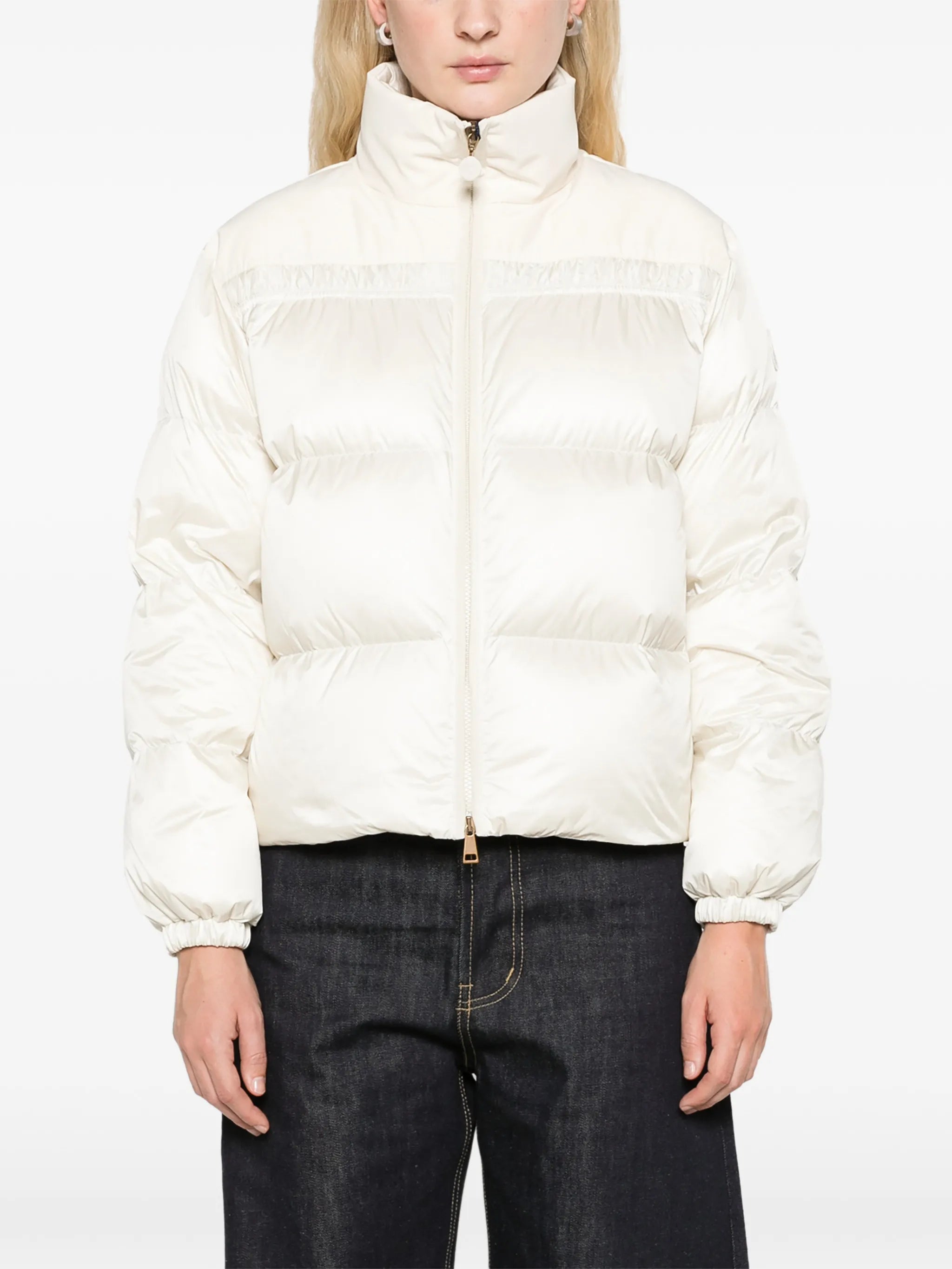 Meditation short down jacket