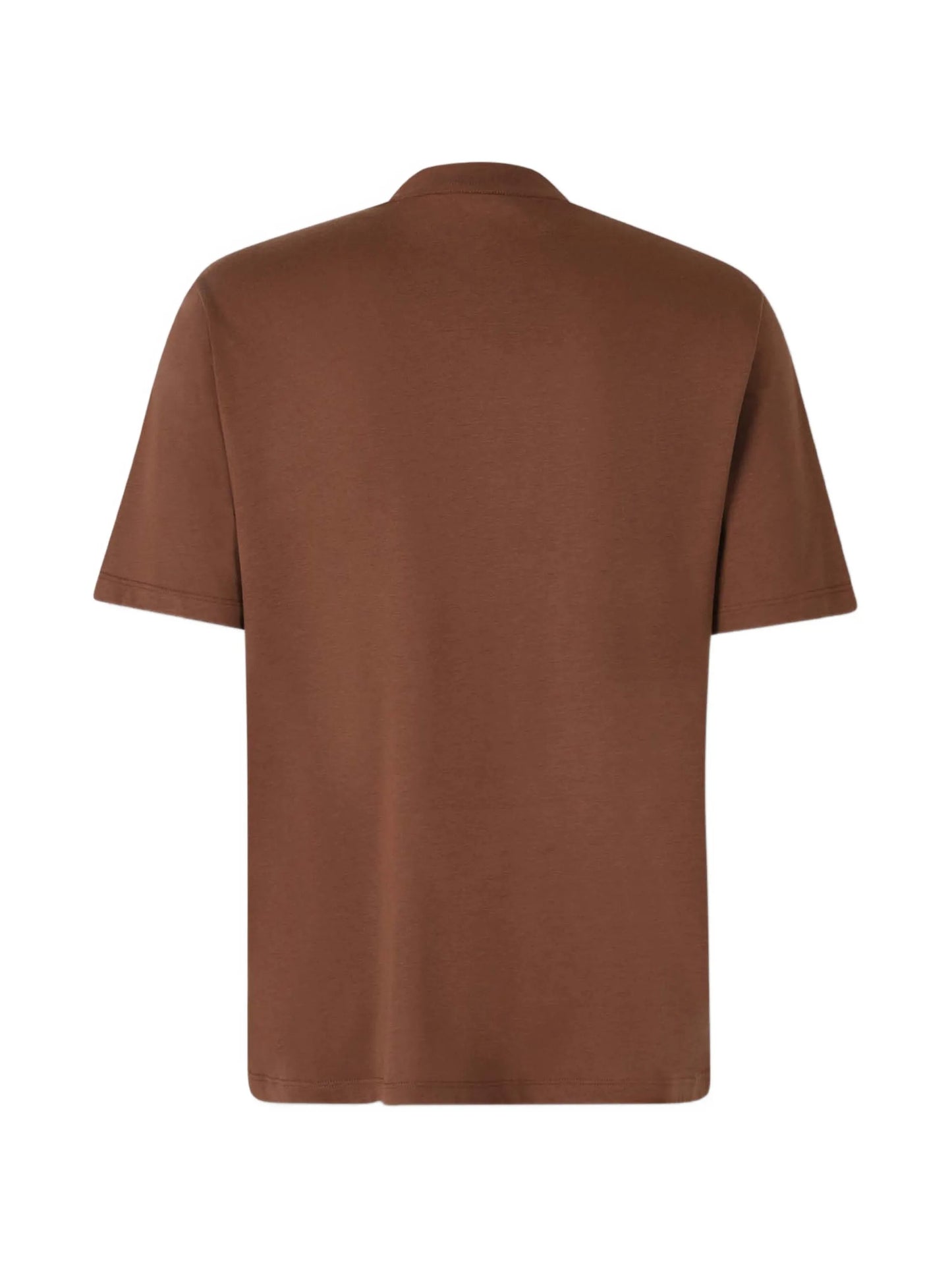 logo-embroidered T-shirt