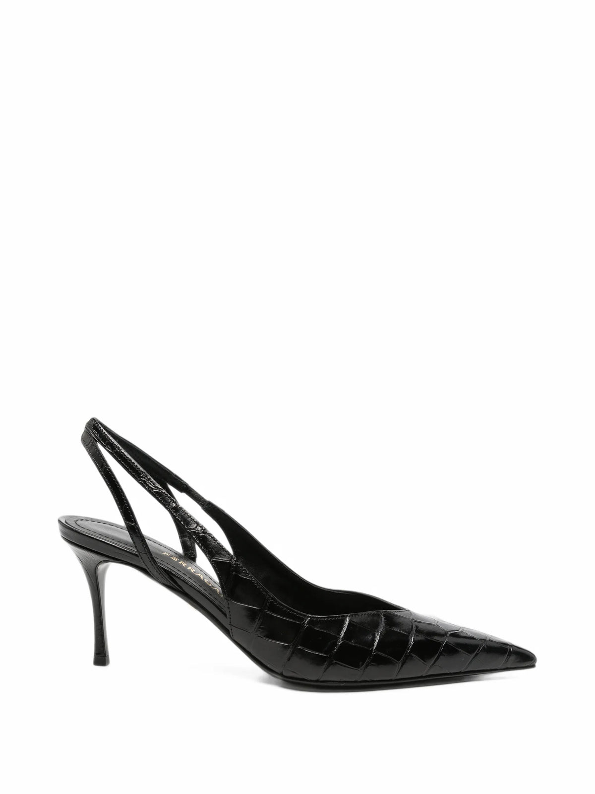 mid heel slingback pumps