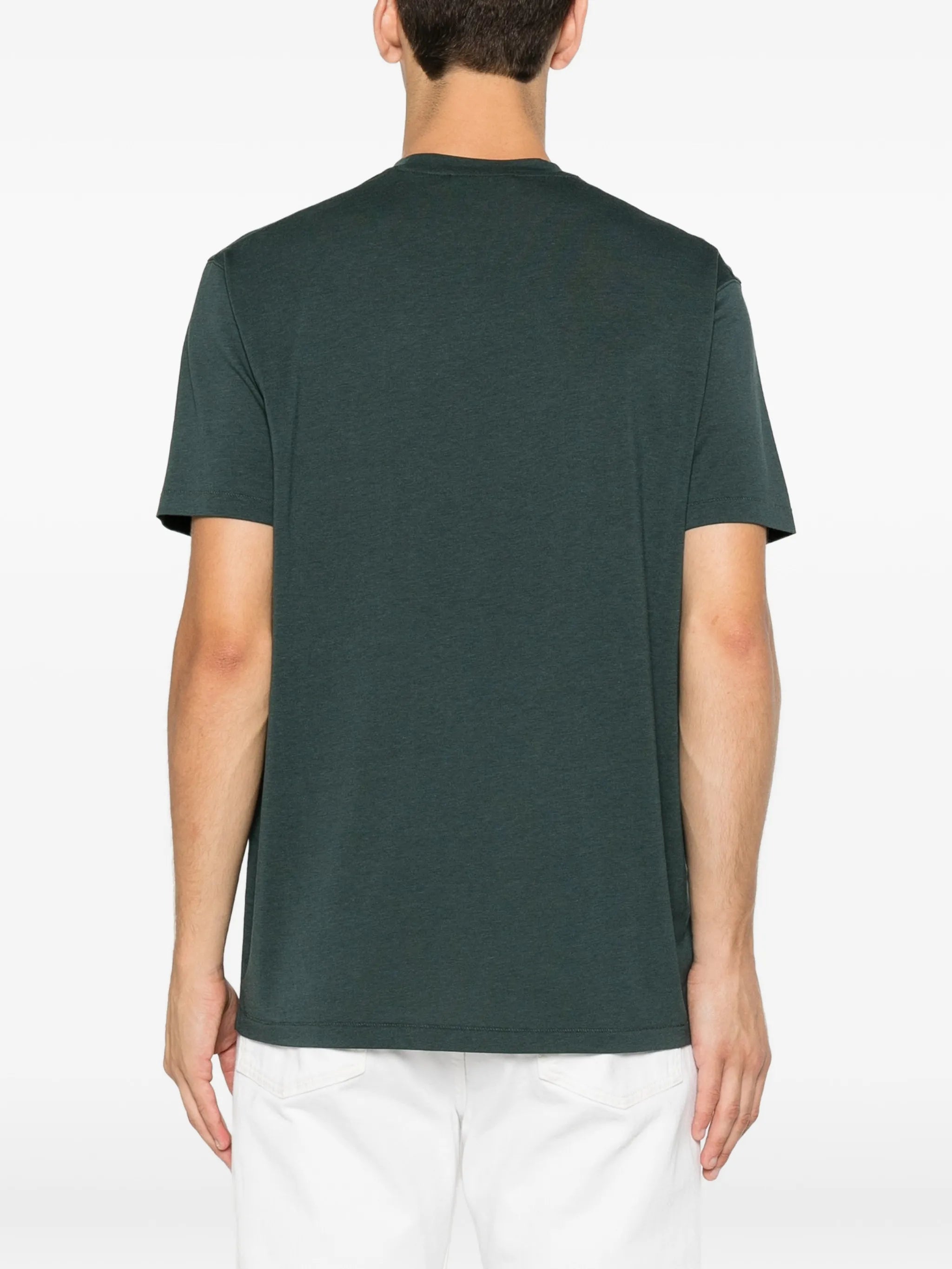 lyocell cotton crew neck t-shirt