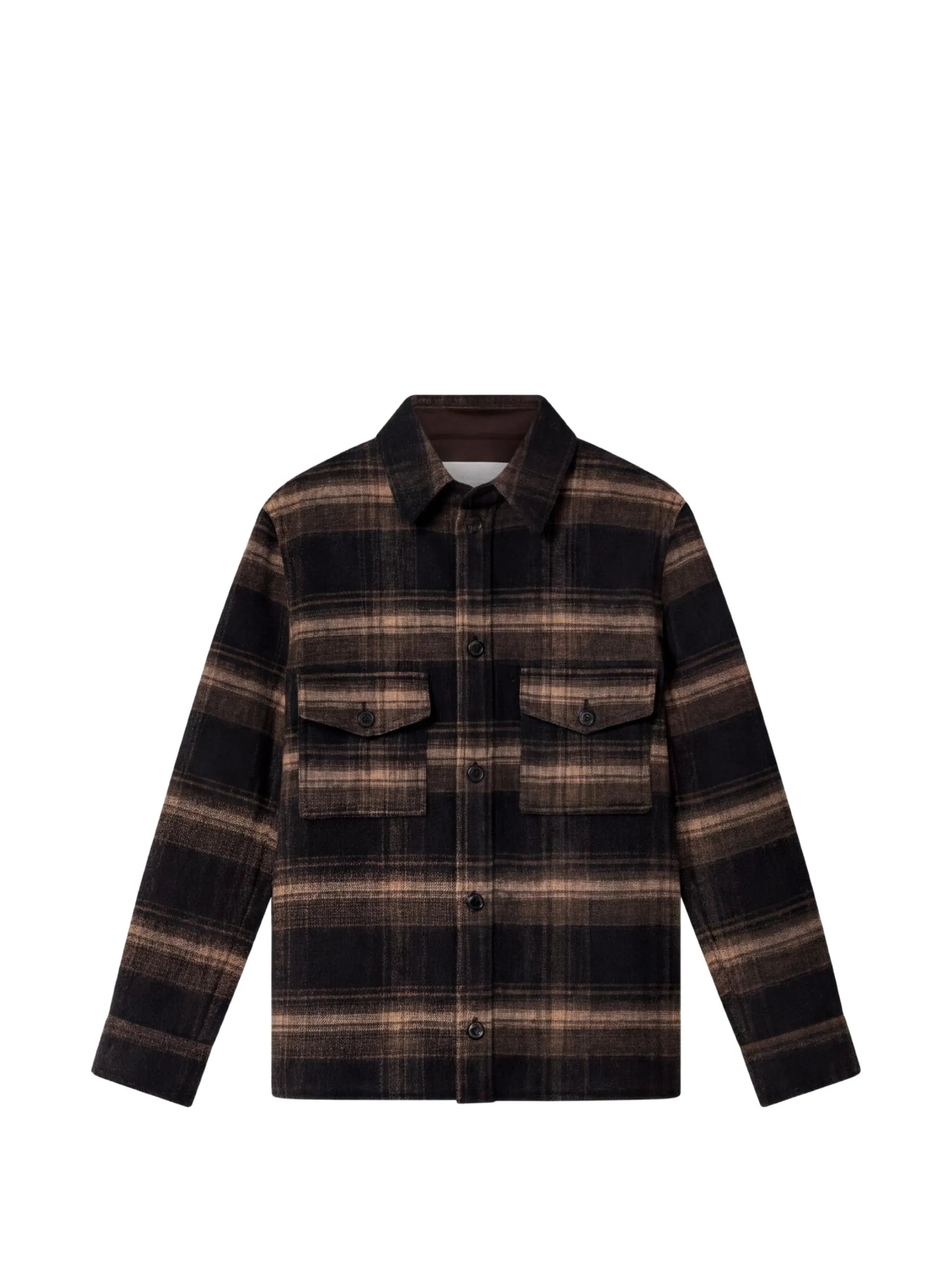 Kervon wool-blend overshirt
