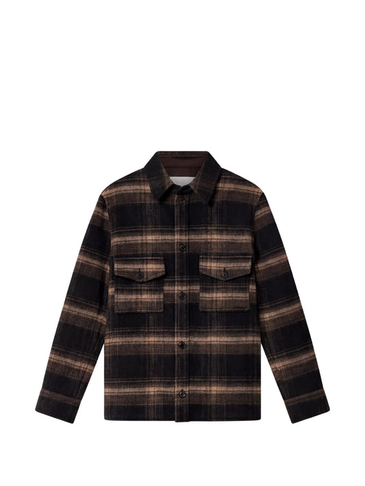 Kervon wool-blend overshirt