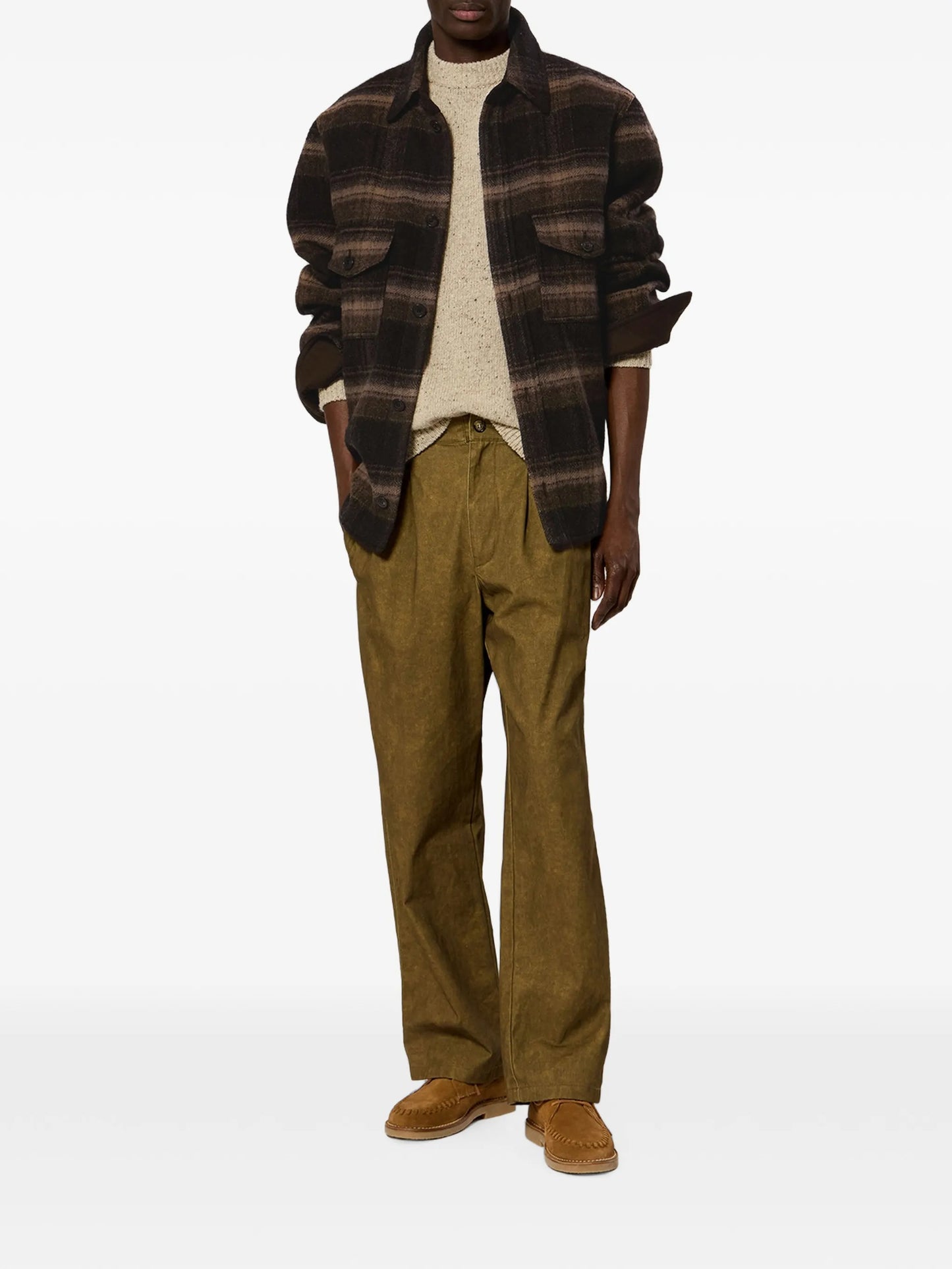 Kervon wool-blend overshirt