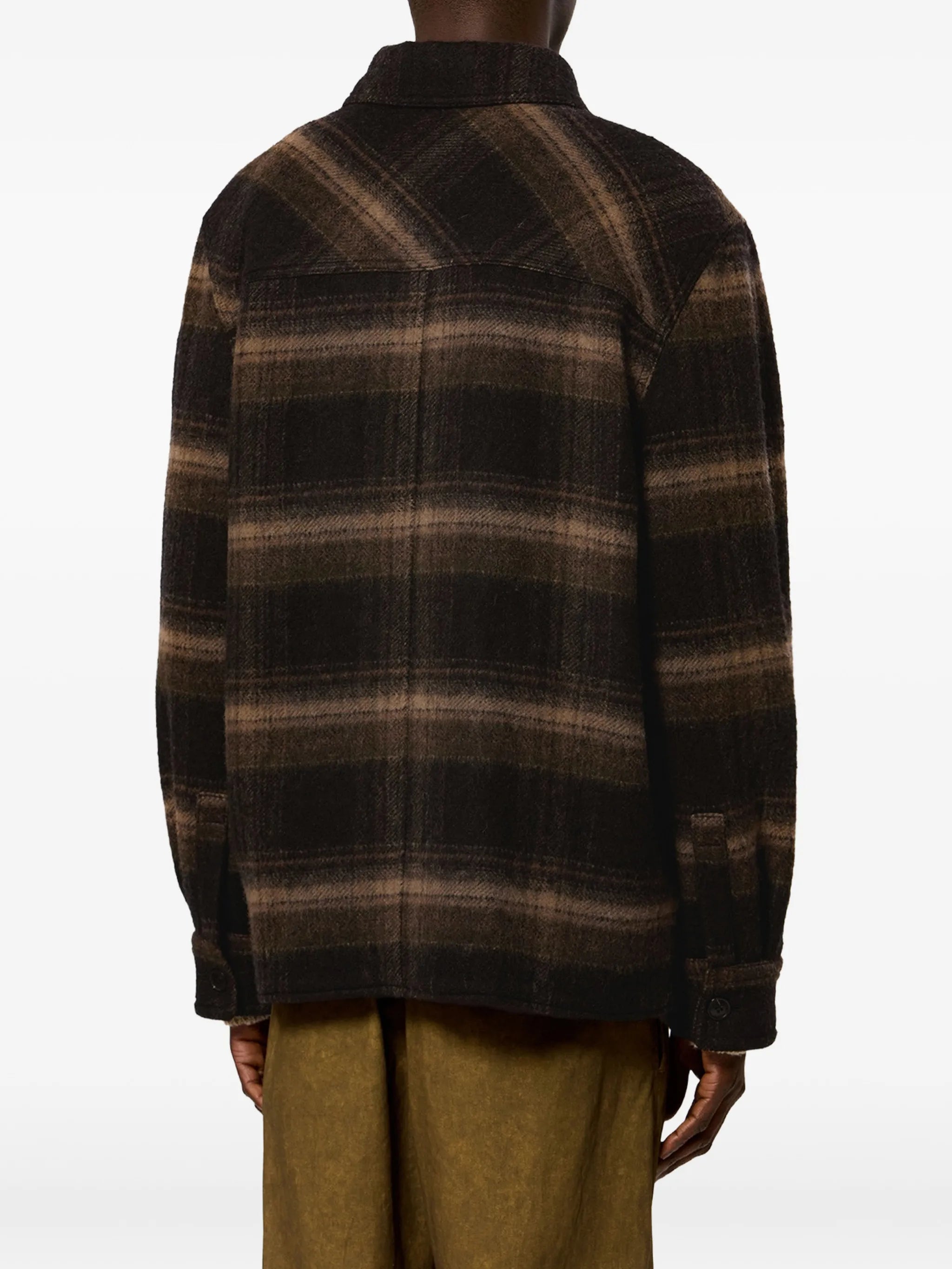 Kervon wool-blend overshirt