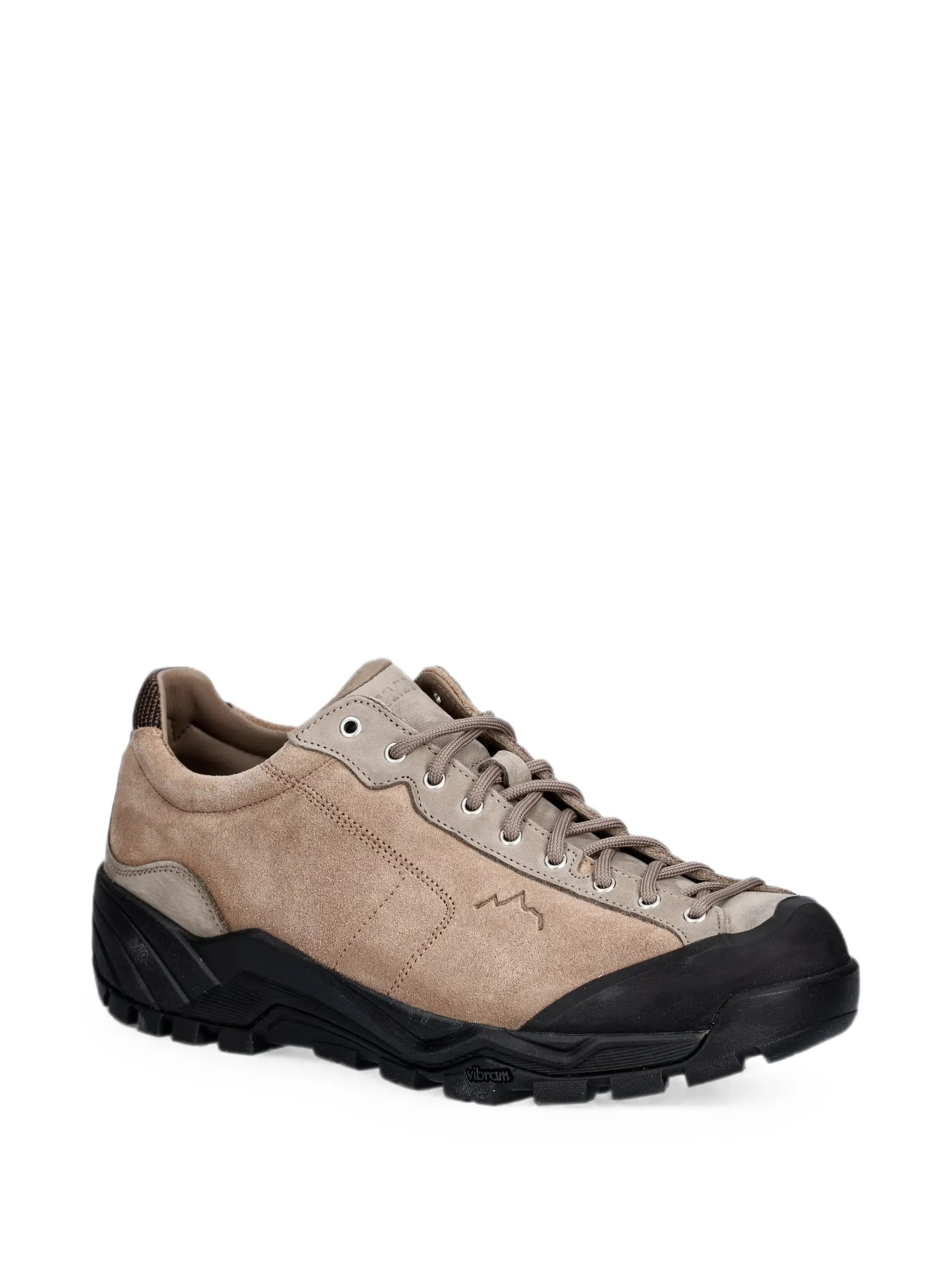 suede panelled sneakers