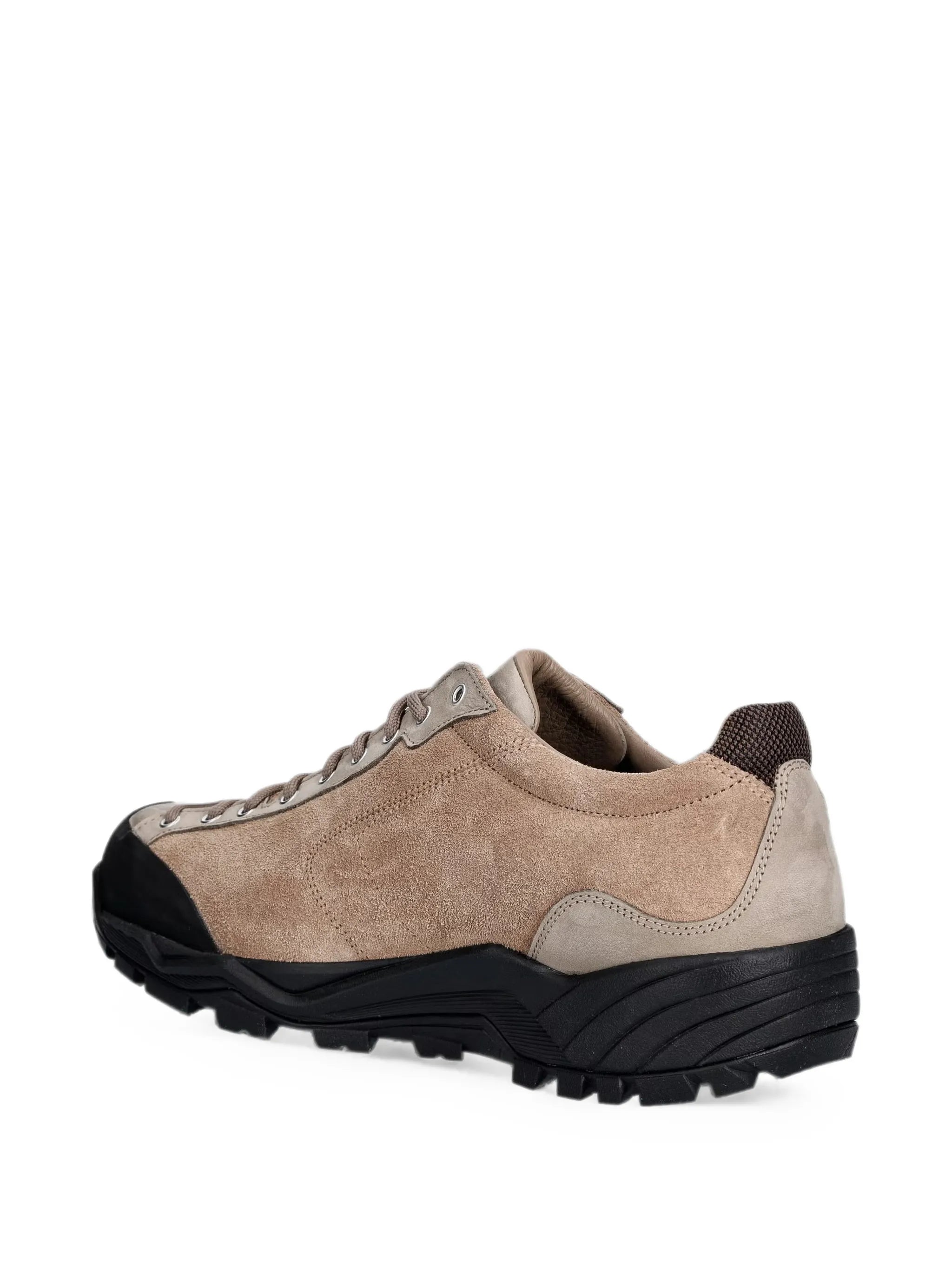 suede panelled sneakers