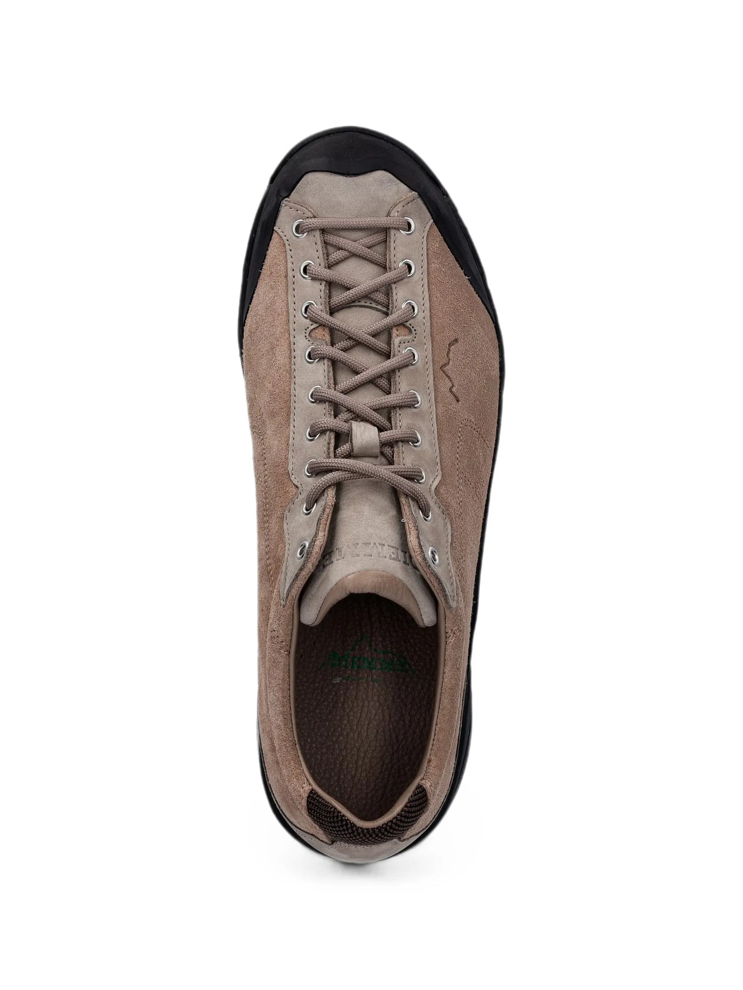suede panelled sneakers