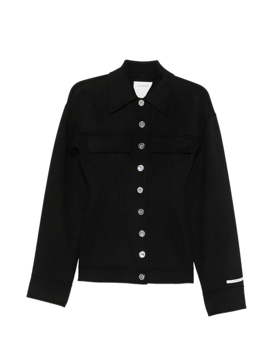 button-front jacket