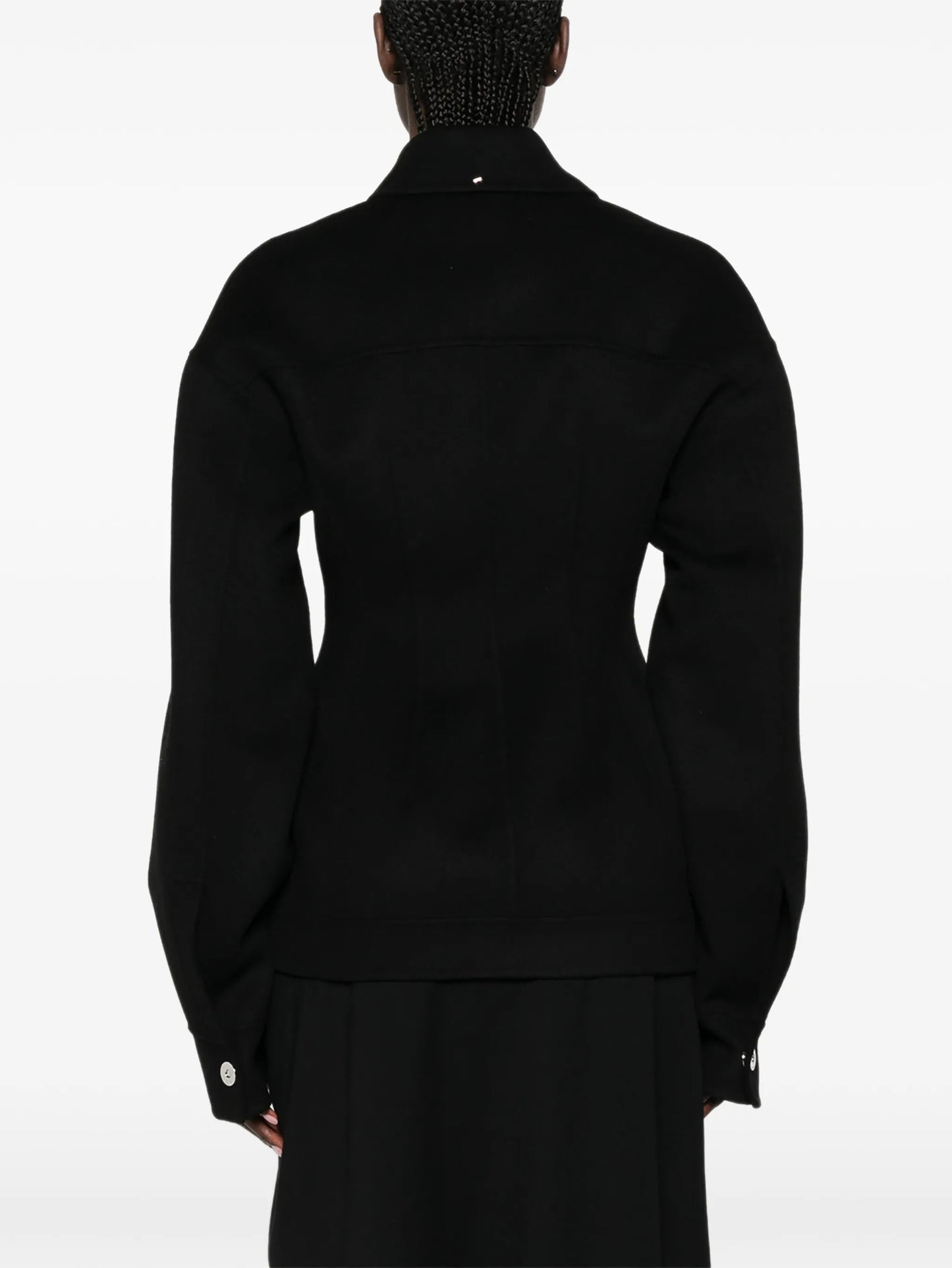 buttoned jacket