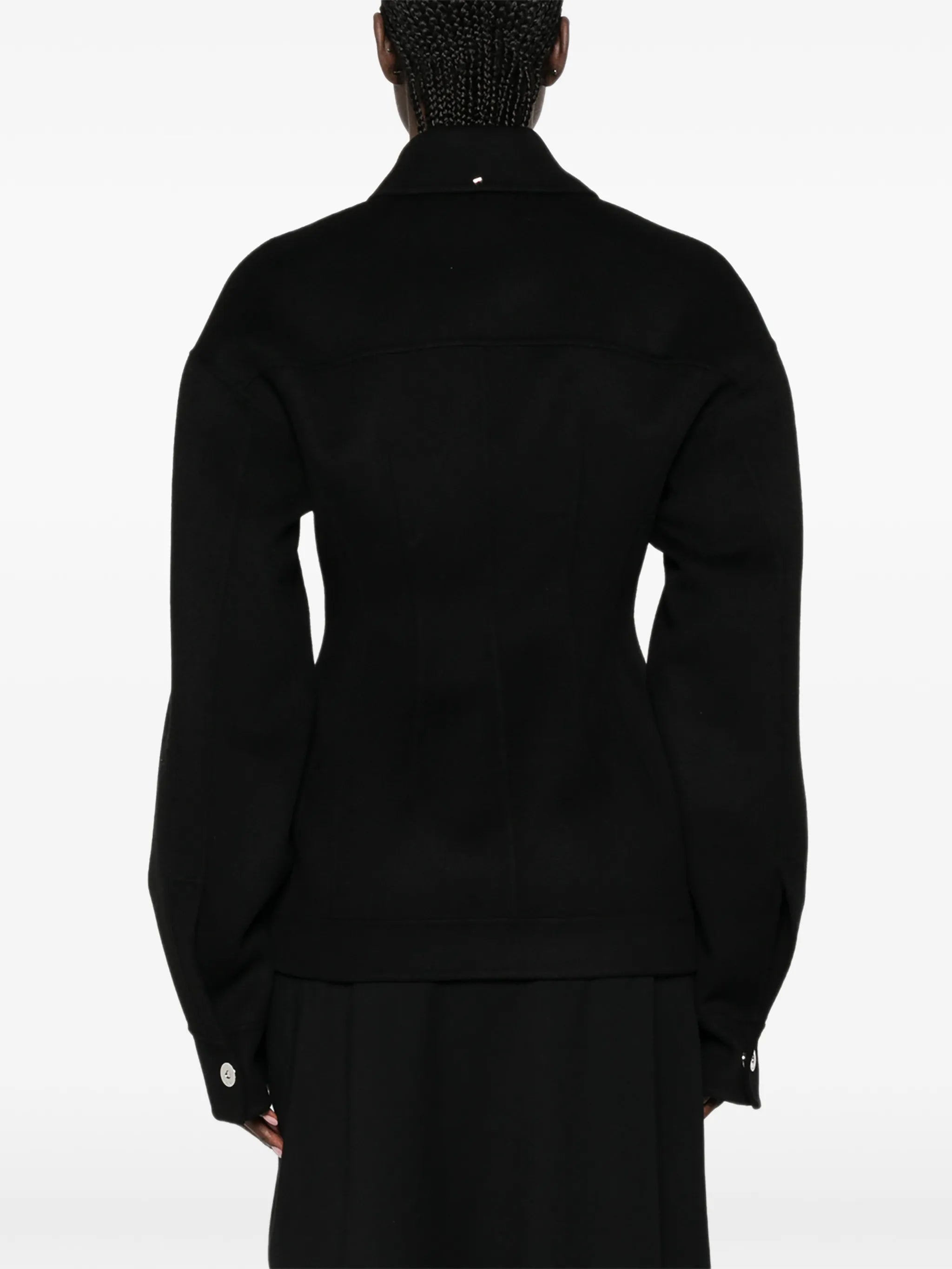 button-front jacket