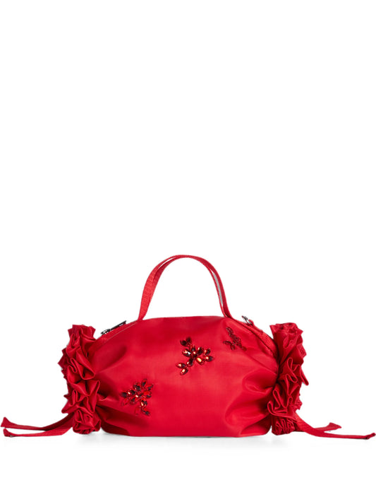 Turbo embellished tote bag