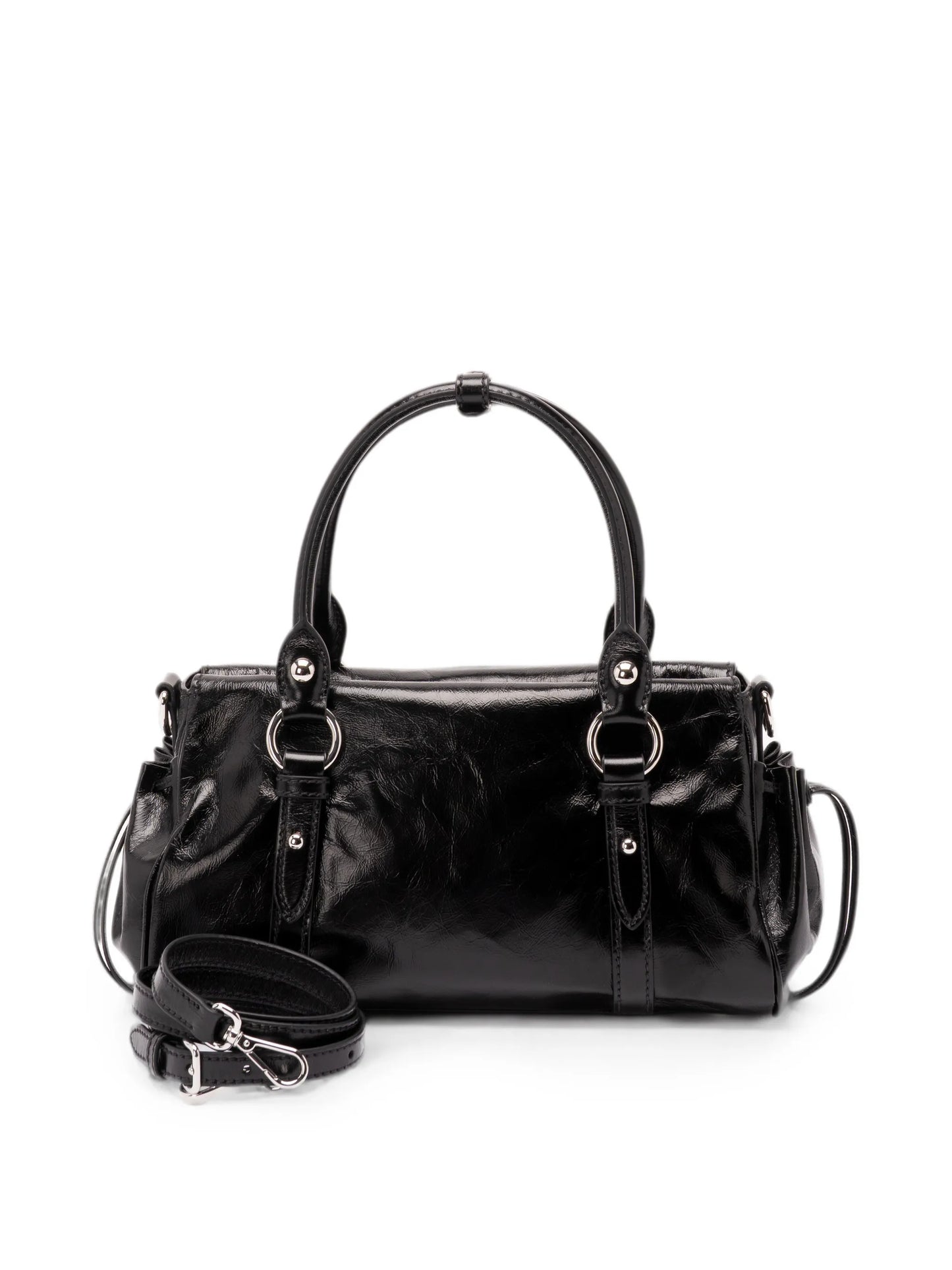 logo-embossed tote bag