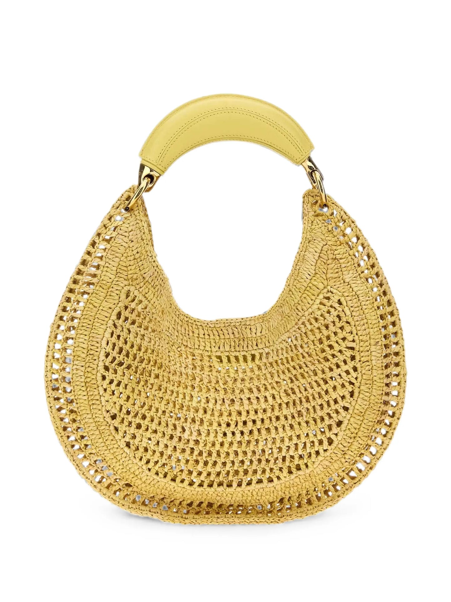Summer Banana logo-embroidered shoulder bag