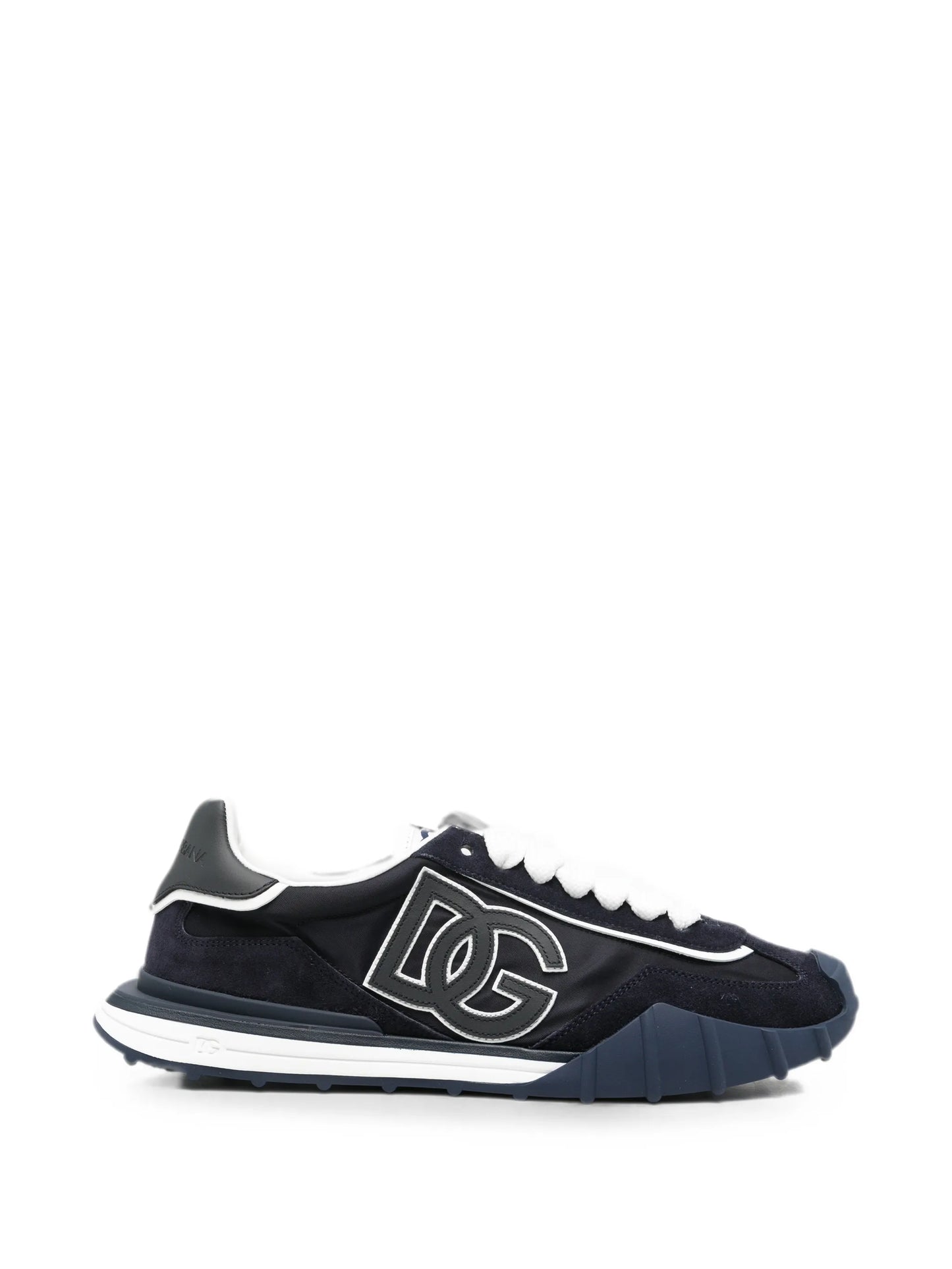 DG-logo lace-up sneakers